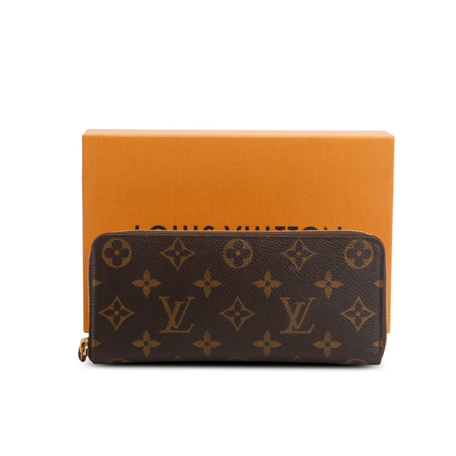 Louis Vuitton Monogram Clemence Wallet w/ Box