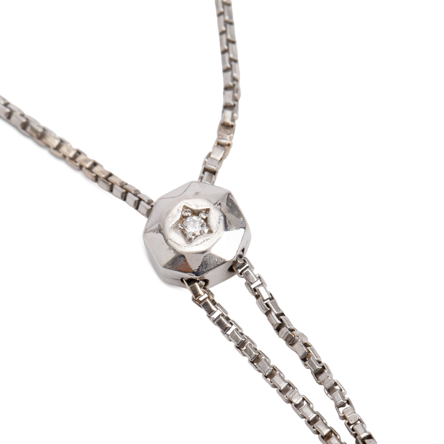 18k White Gold 1.40 tcw. Diamond Bracelet