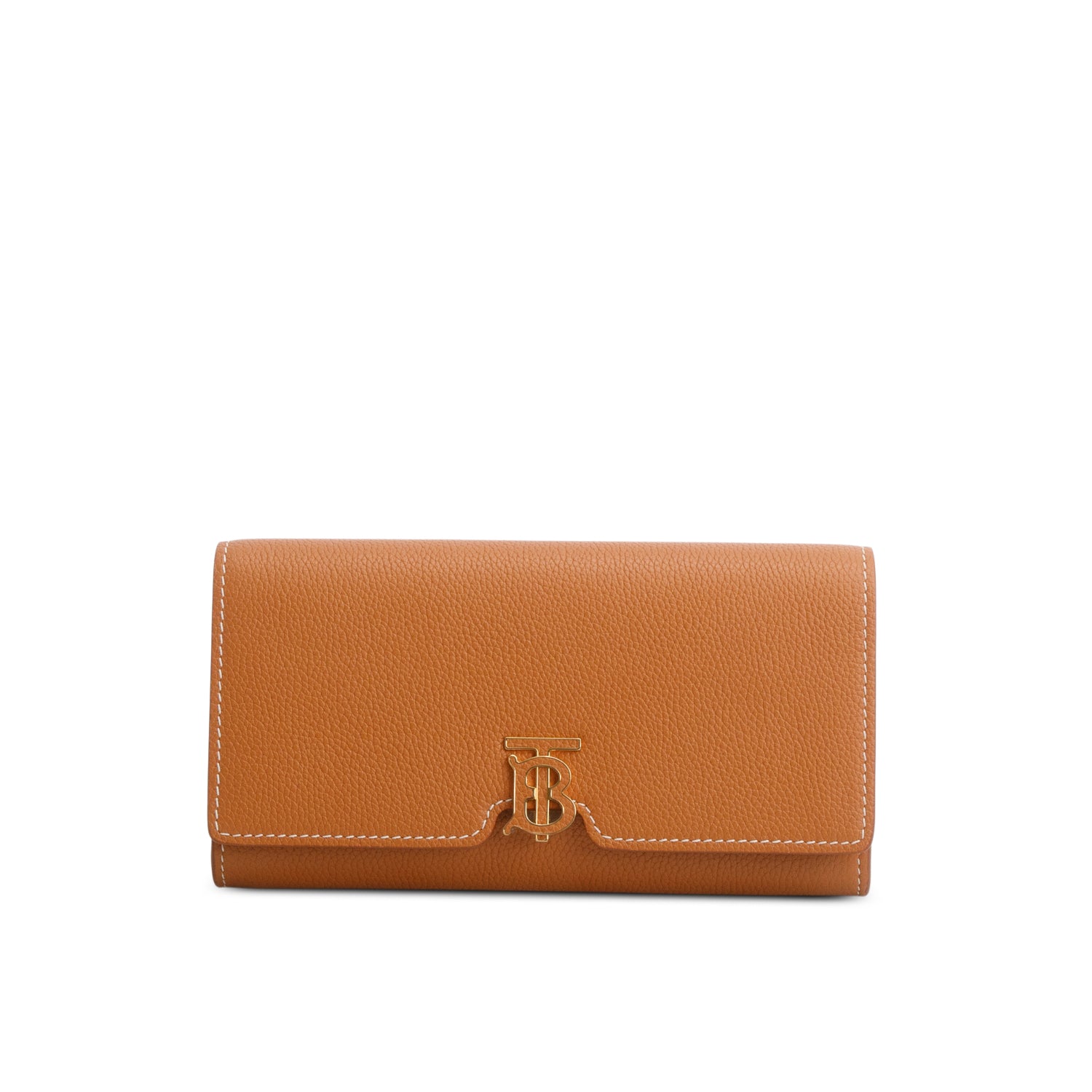 Burberry Brown Calfskin Halton 2 Continental Wallet