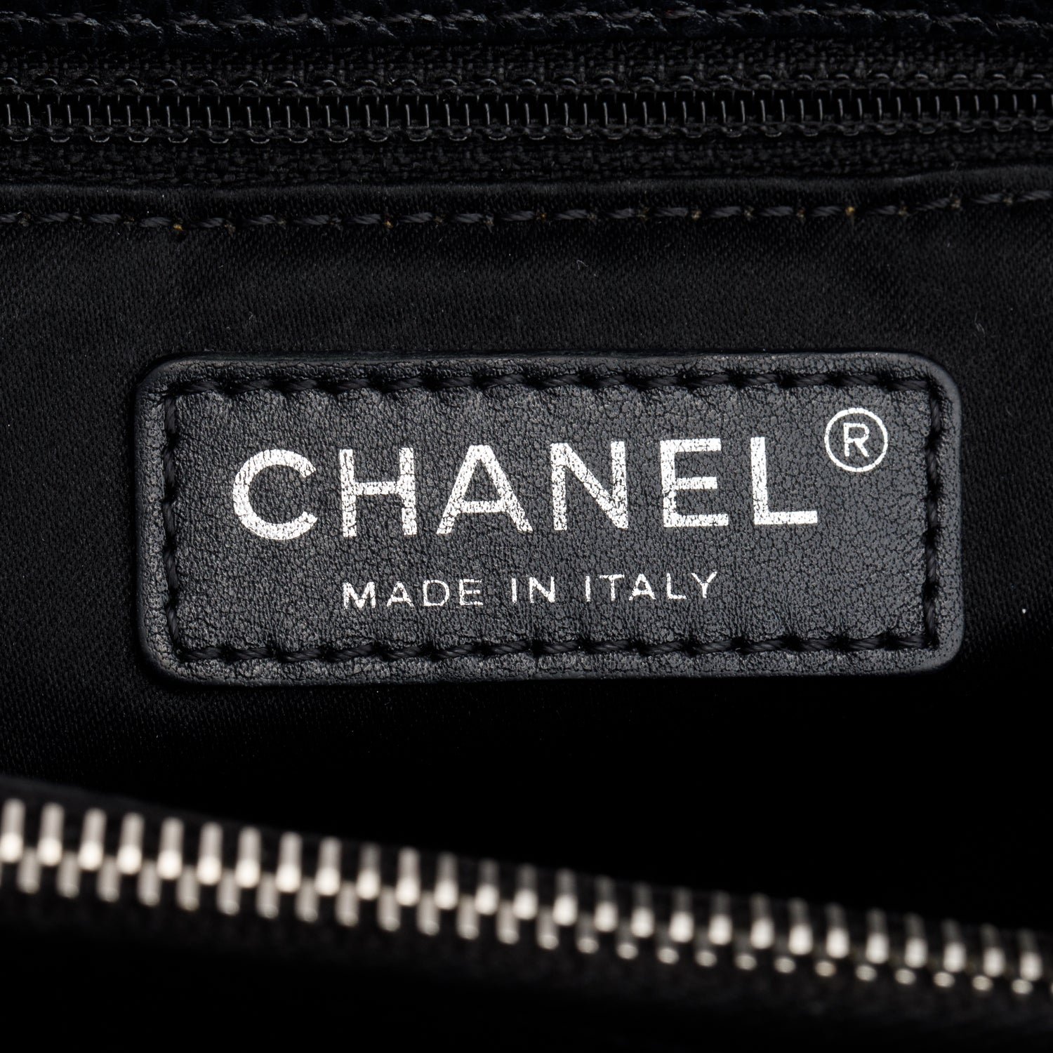 Chanel Black Caviar Leather Grand Shopping Tote (GST)