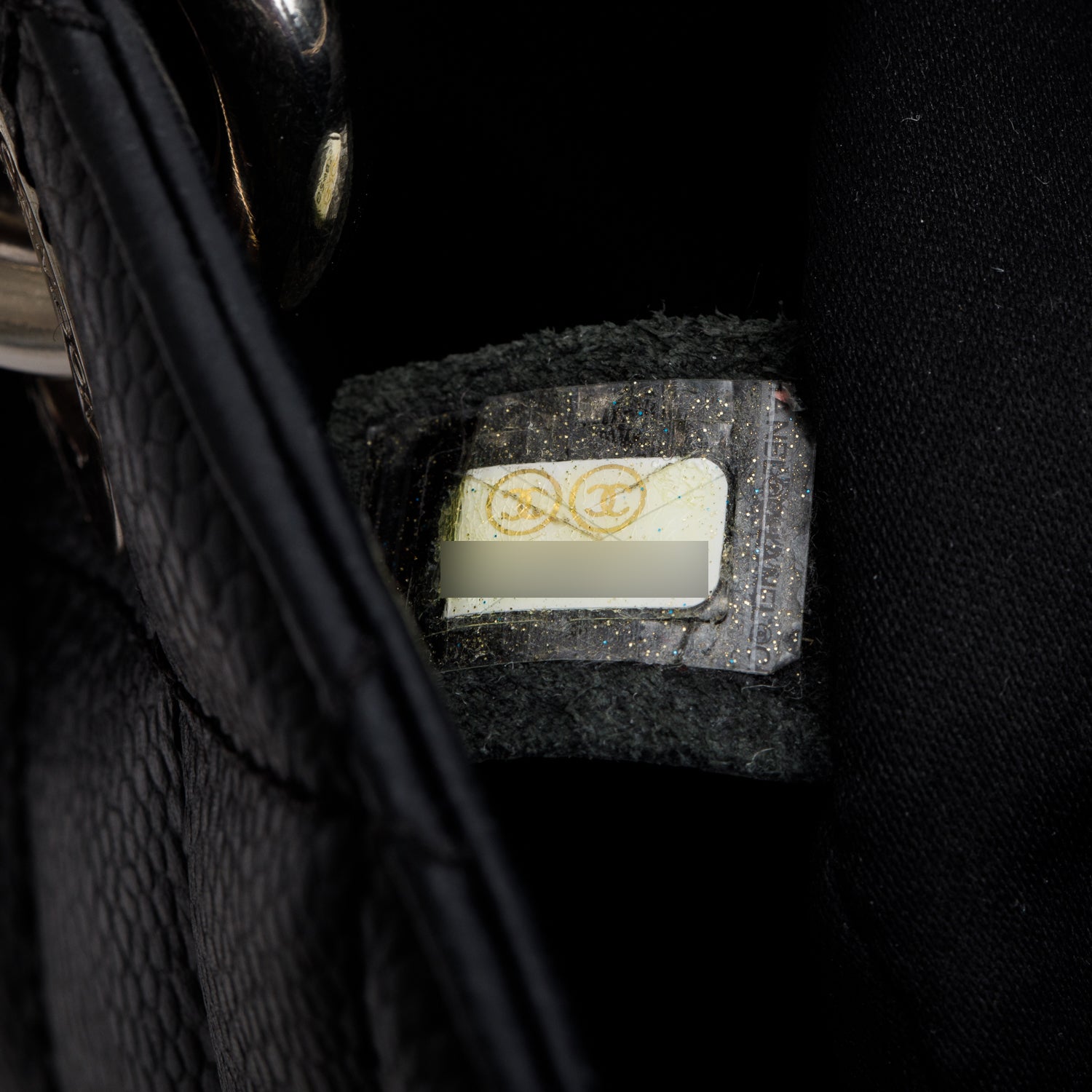 Chanel Black Caviar Leather Grand Shopping Tote (GST)