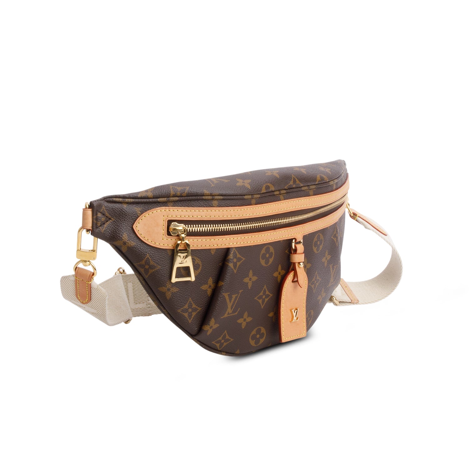Louis Vuitton 2024 Monogram High Rise Bumbag w/ Box & Receipt