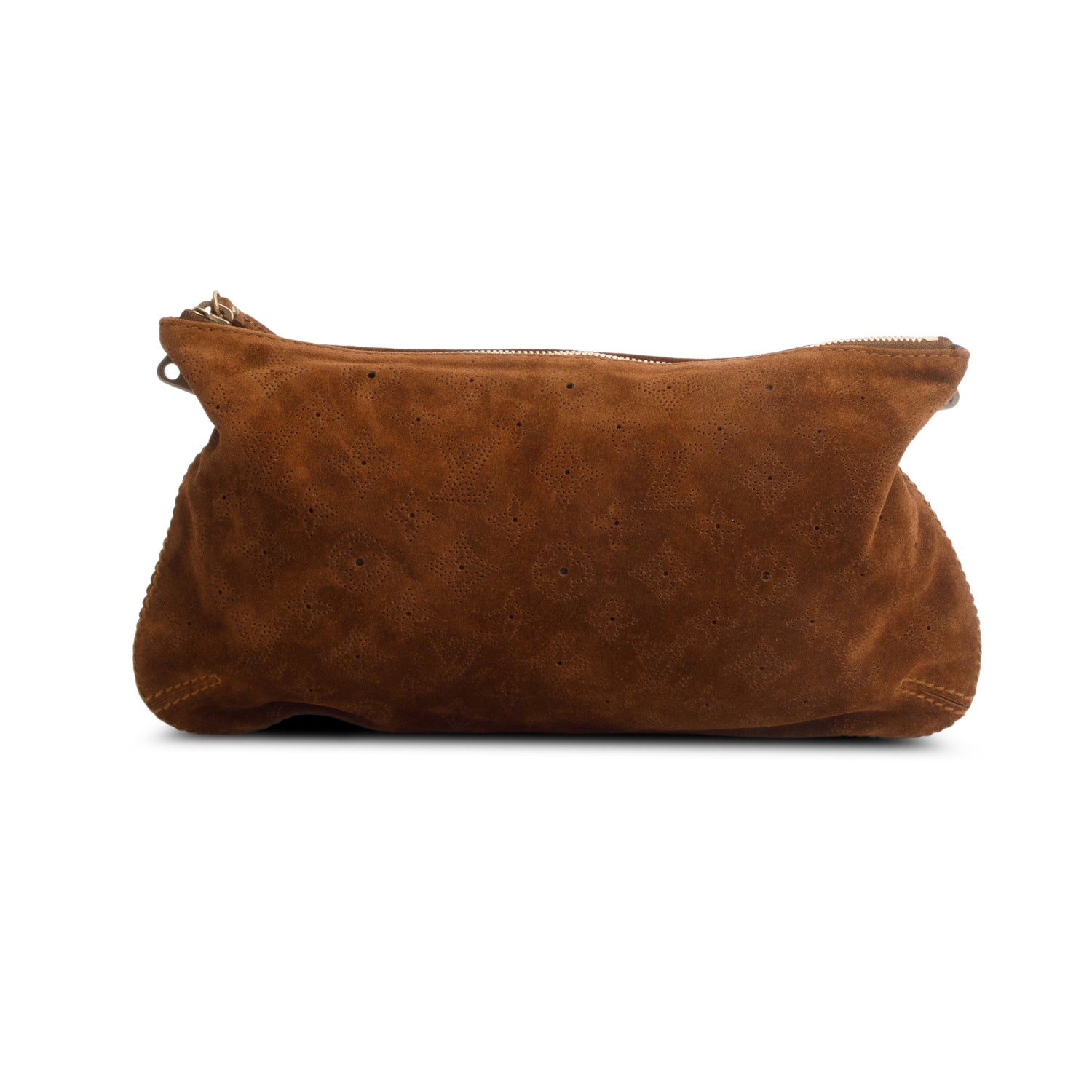 Louis Vuitton Brown Suede Onatah Pochette