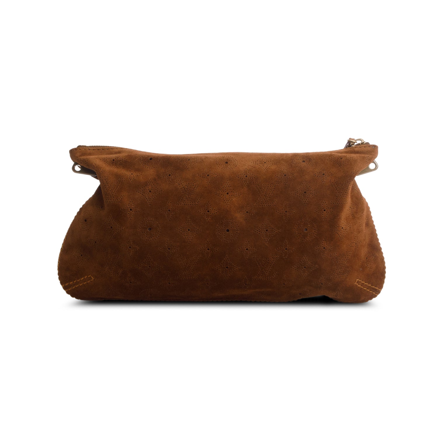 Louis Vuitton Brown Suede Onatah Pochette