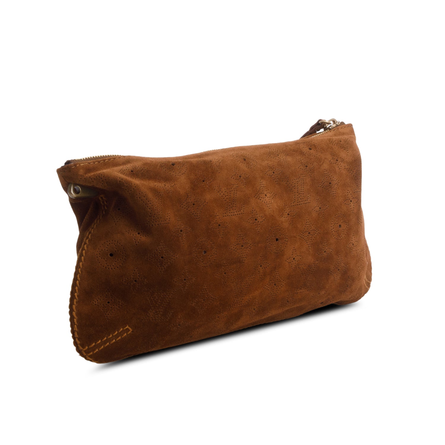 Louis Vuitton Brown Suede Onatah Pochette