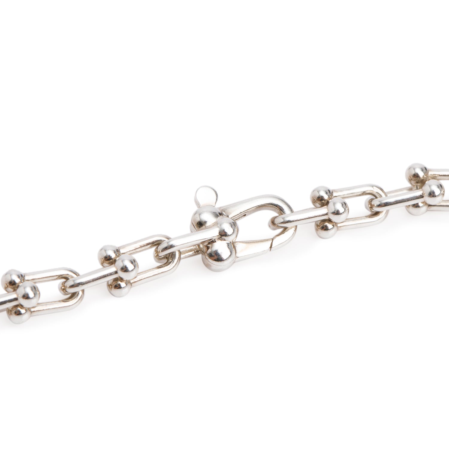 Tiffany & Co. Sterling Silver HardWear Micro Link Bracelet