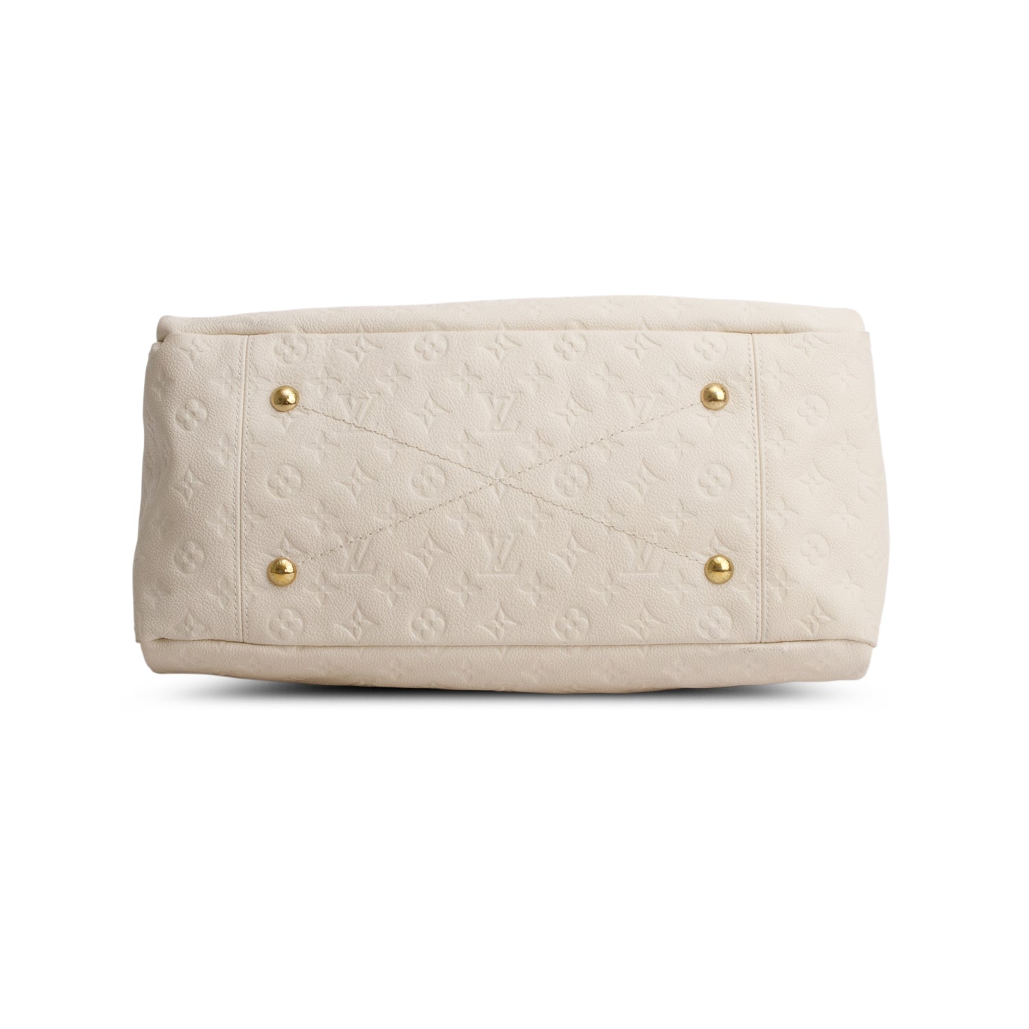Louis Vuitton Cream Monogram Empreinte Artsy MM