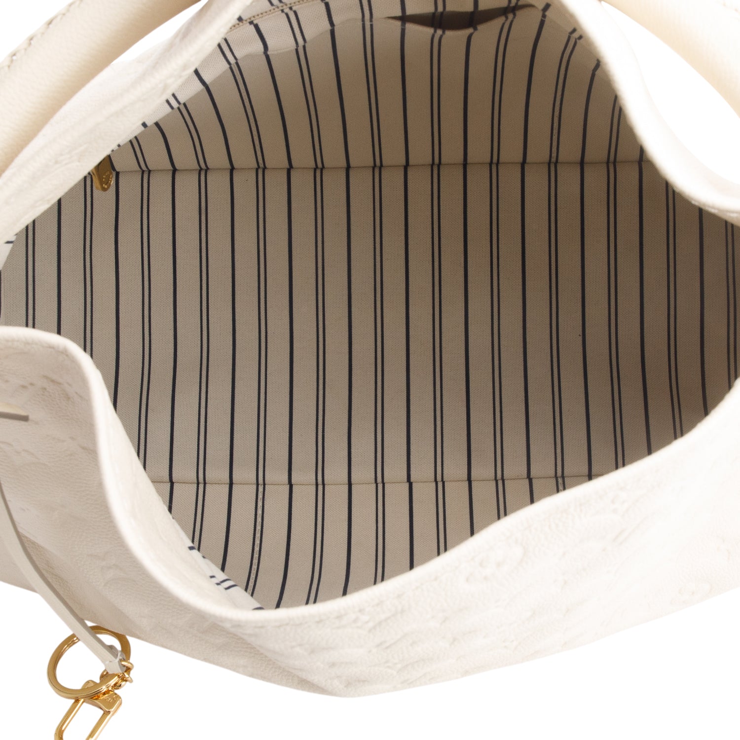 Louis Vuitton Cream Monogram Empreinte Artsy MM