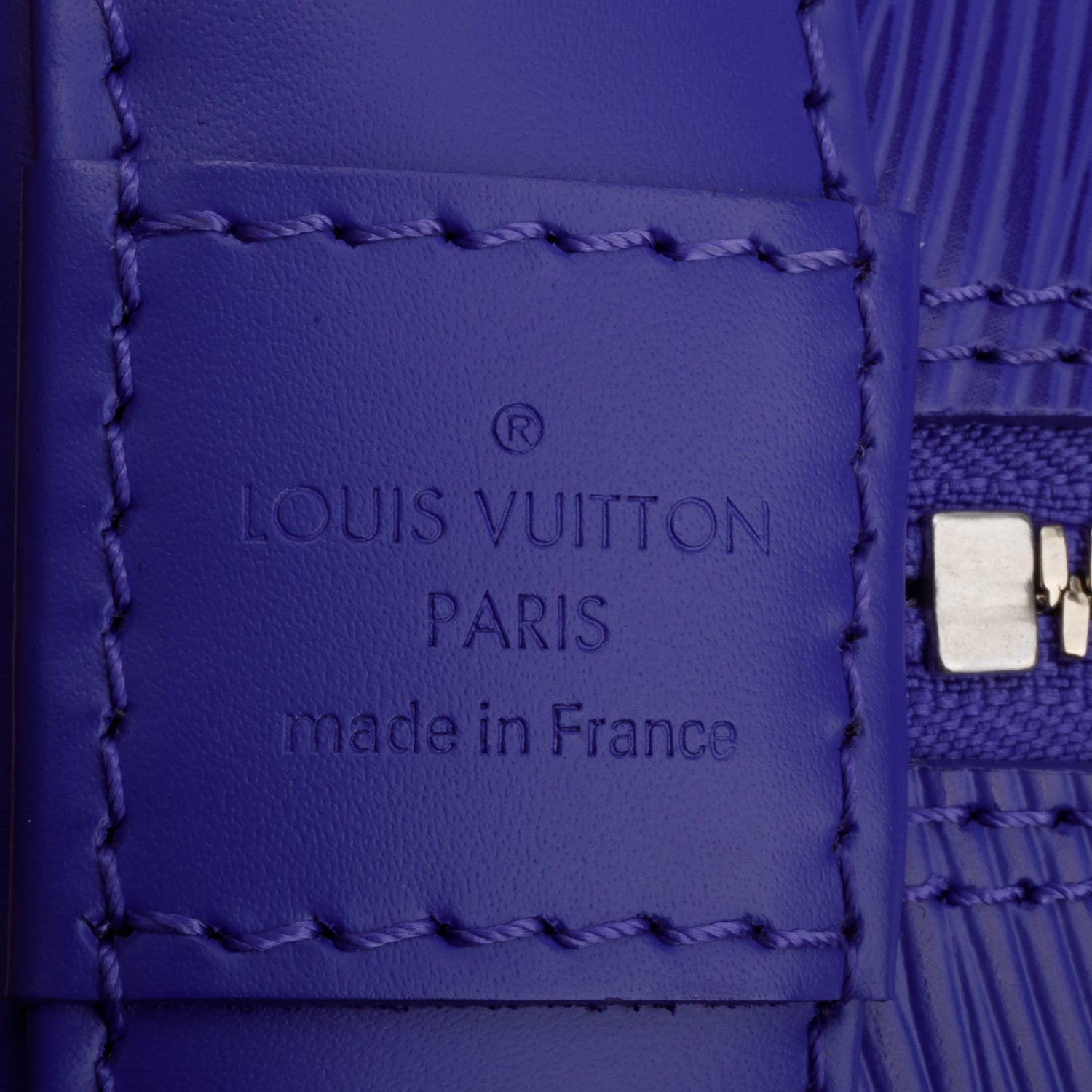Louis Vuitton Purple Epi Leather Alma MM