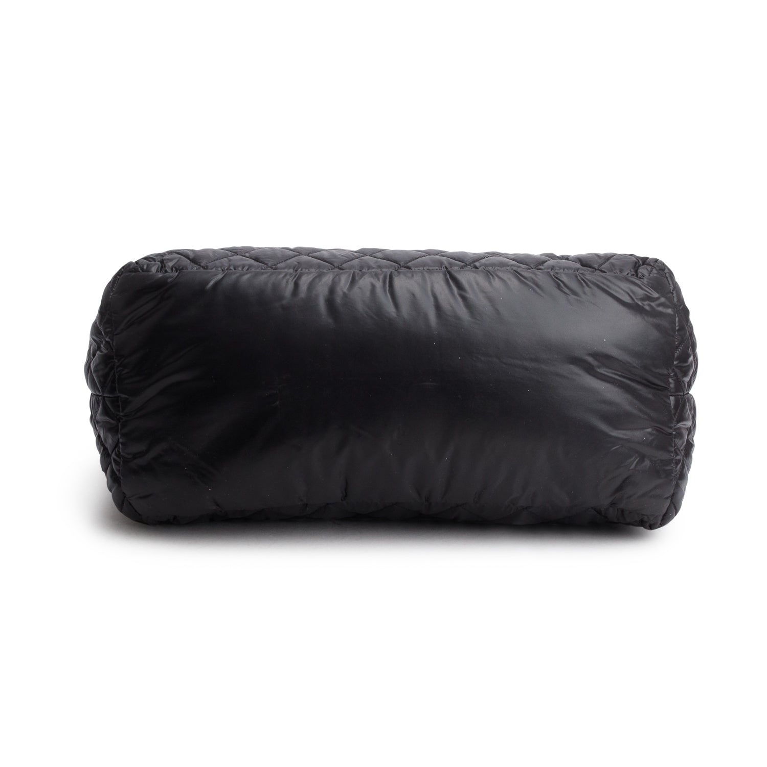 Chanel Black Nylon Quilted Large Coco Cocoon Tote