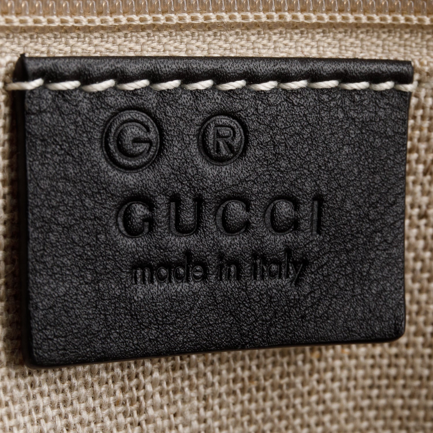 Gucci Black Soft Micro Signature Dome Satchel w/ Strap