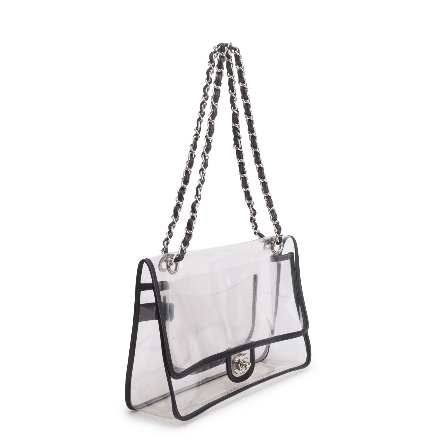 Chanel Lambskin PVC Medium Naked Flap