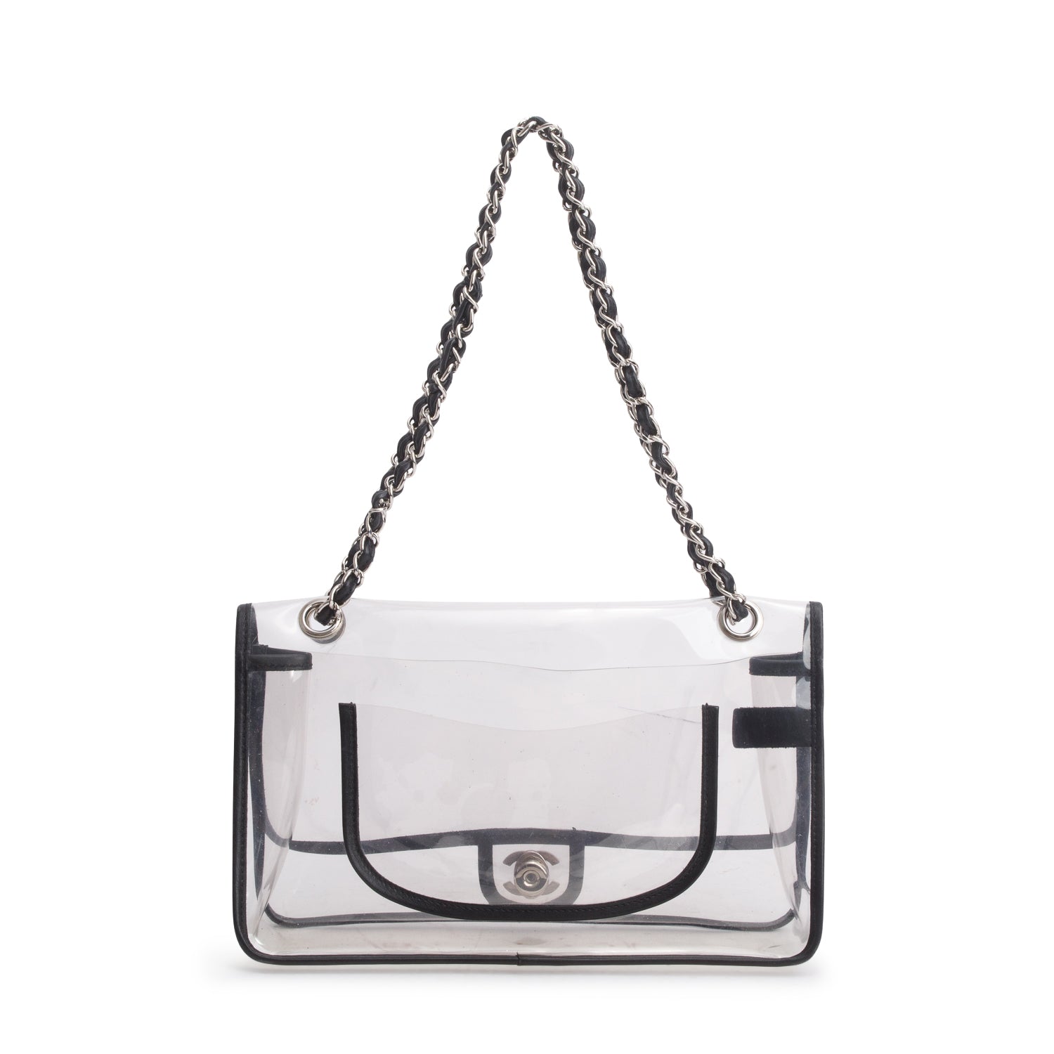 Chanel Lambskin PVC Medium Naked Flap