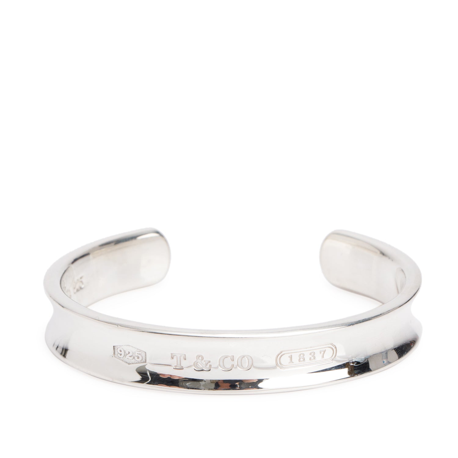 Tiffany & Co. Sterling Silver 1837 12 MM Cuff