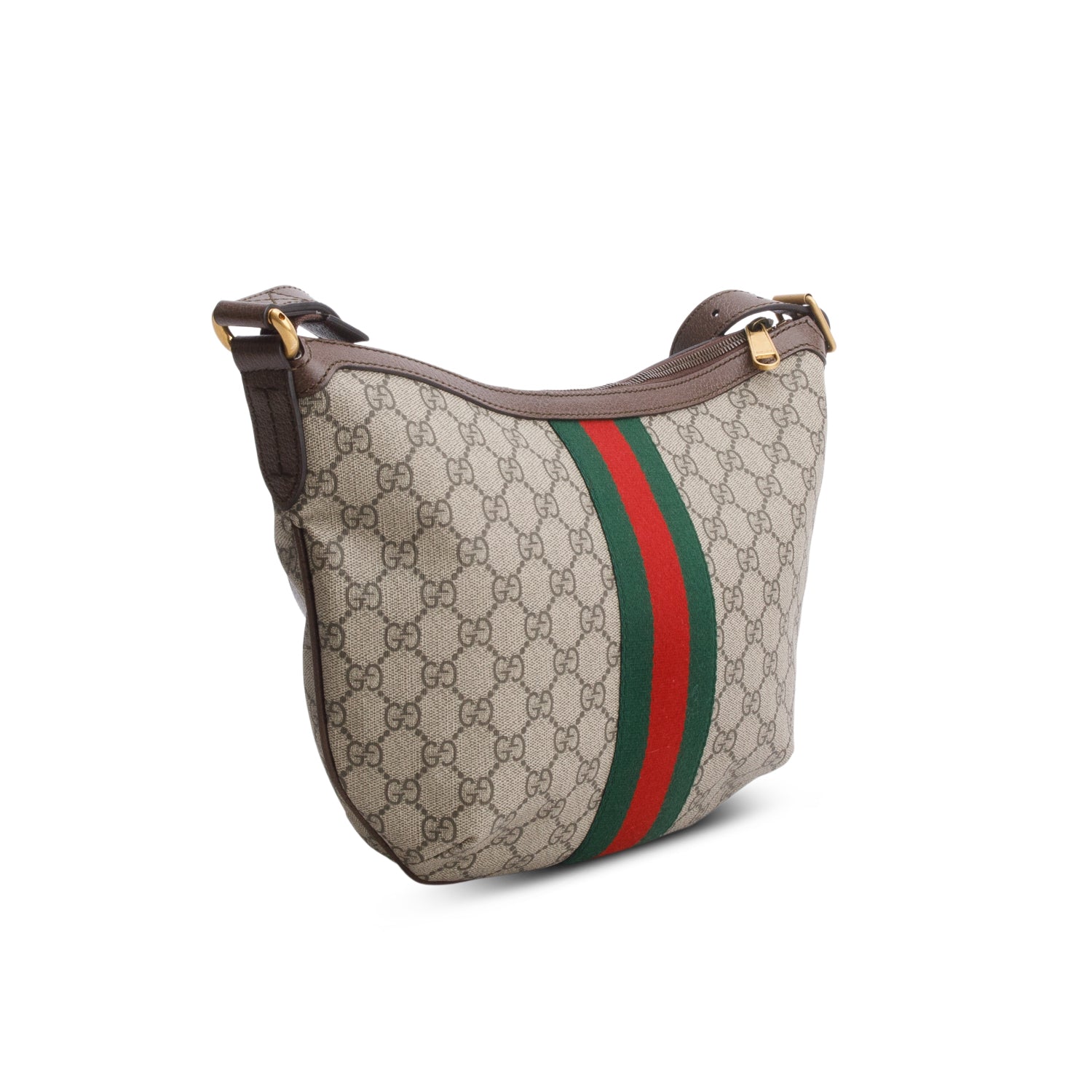 Gucci Soft GG Supreme Web Small Ophidia GG Small Crossbody Bag w/ Box