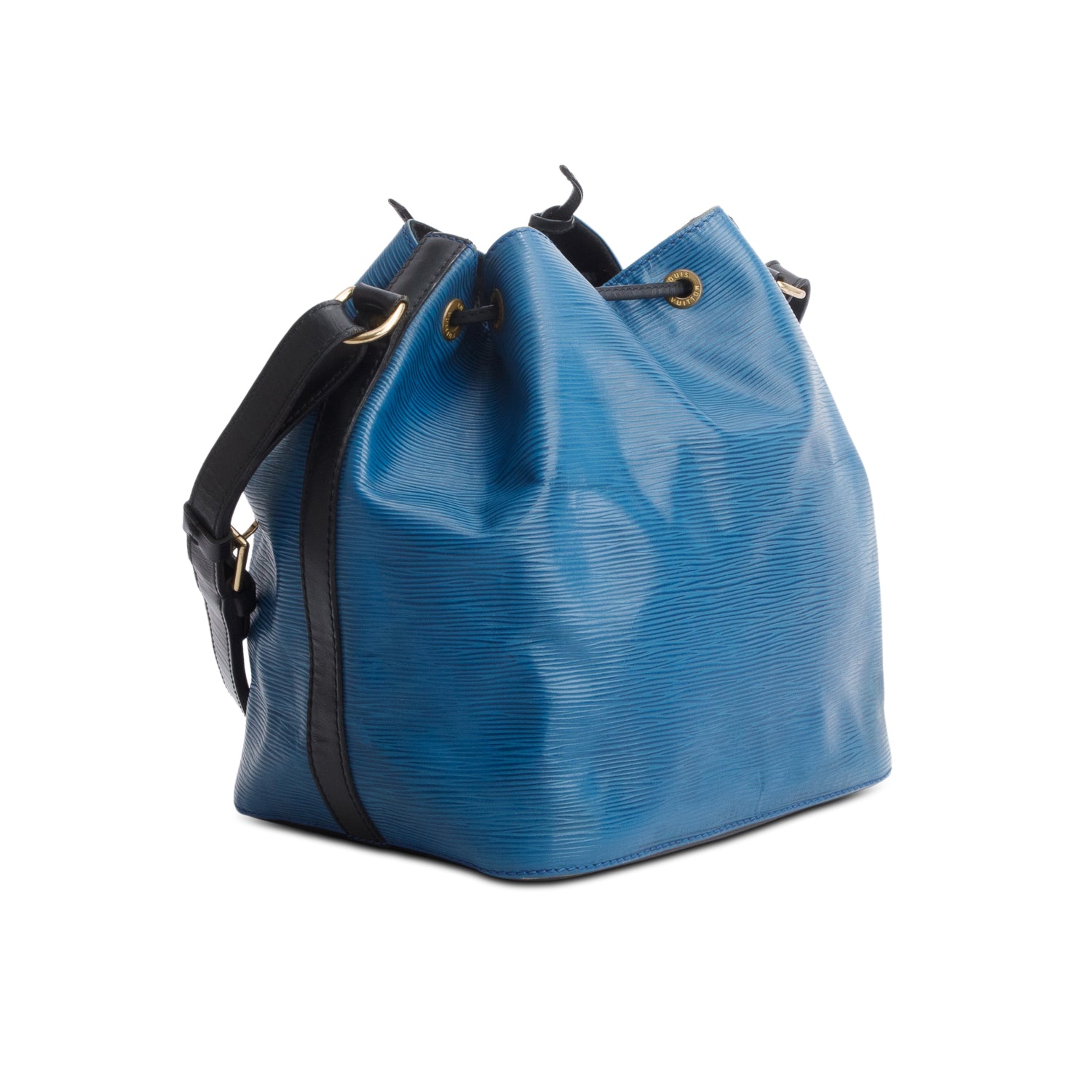 Louis Vuitton Vintage Blue Epi Leather Petit Noe Bag