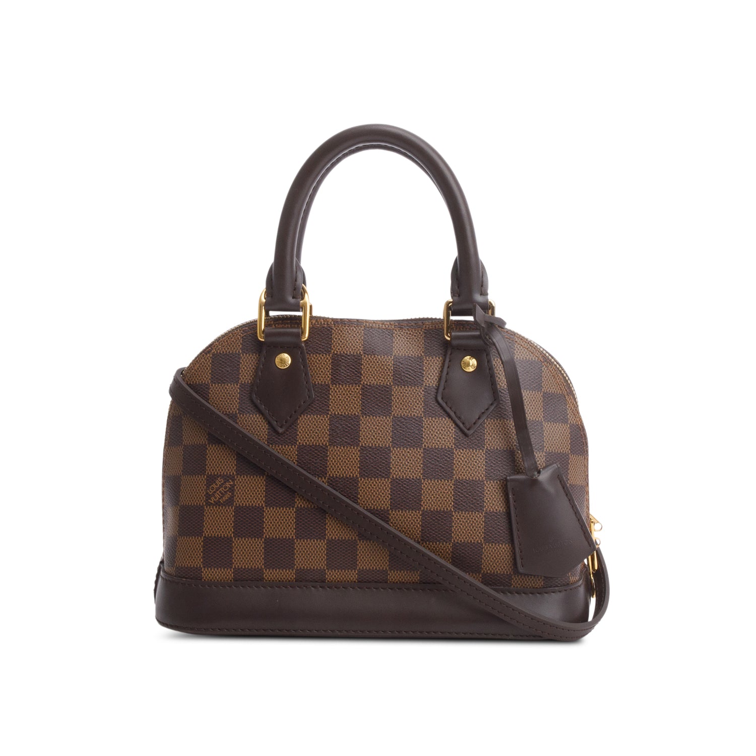 Louis Vuitton Damier Ebene Alma BB w/ Strap