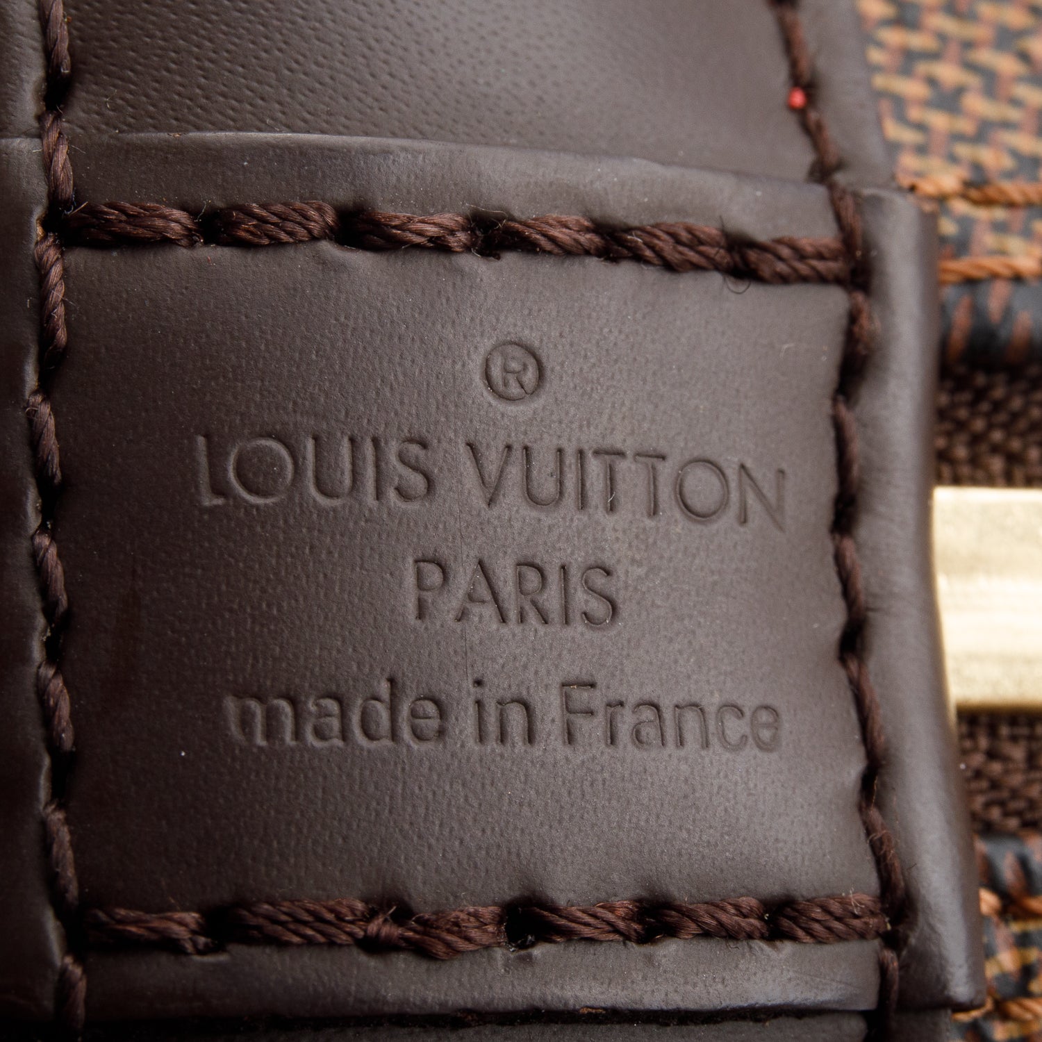 Louis Vuitton Damier Ebene Alma BB w/ Strap