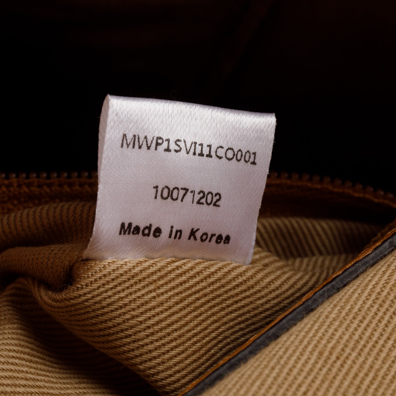 MCM Brown Visetos Essentials Shopper Tote w/ Strap