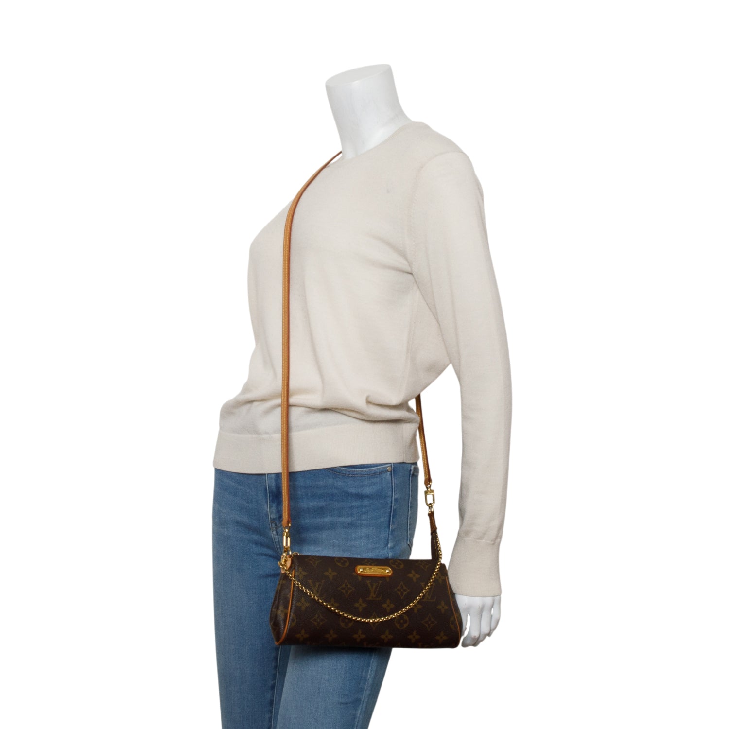 Louis Vuitton Monogram Eva Clutch w/ Straps