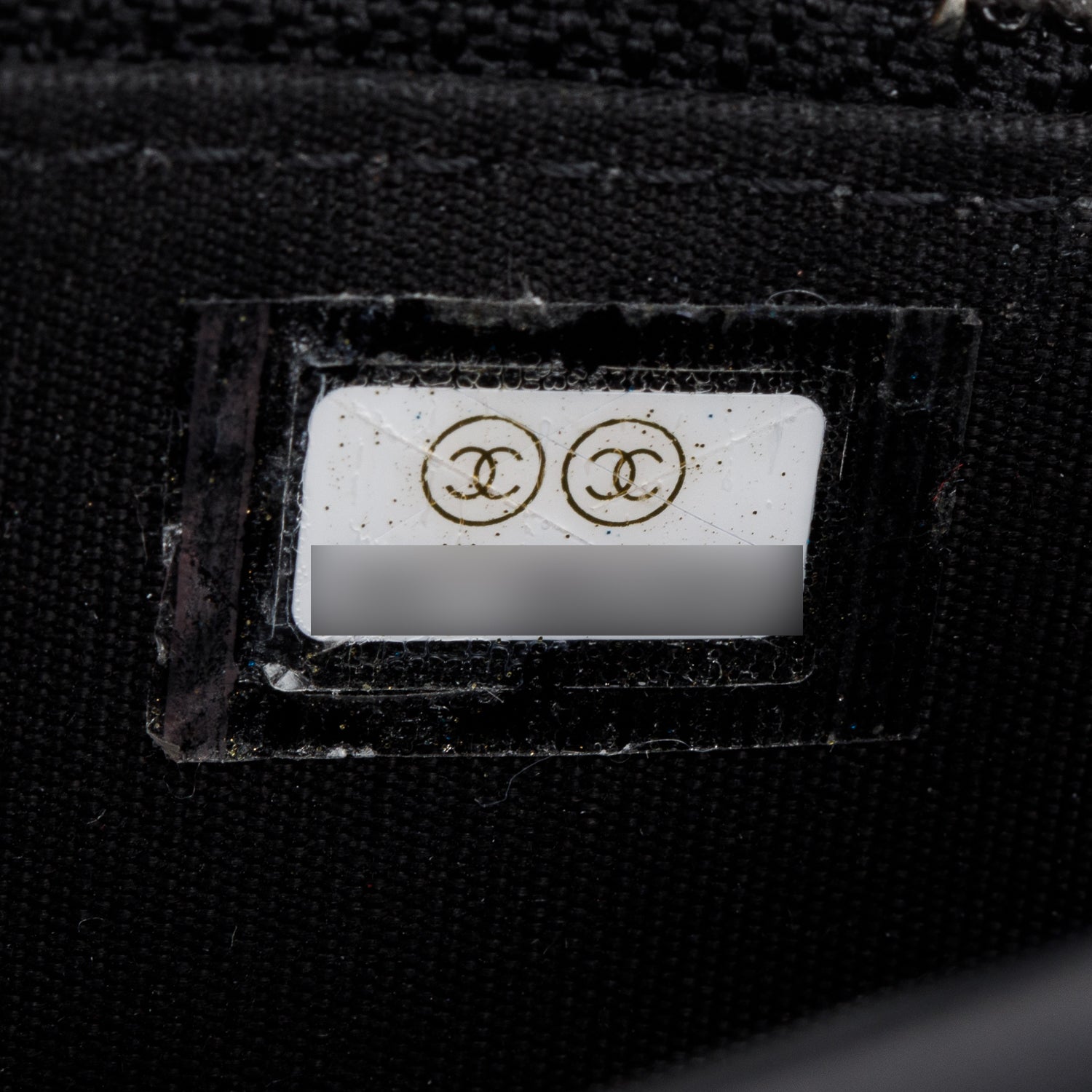 Chanel 2020 Black Lambskin Quilted Mini Pearl Wallet on Chain w/ Authenticity Card