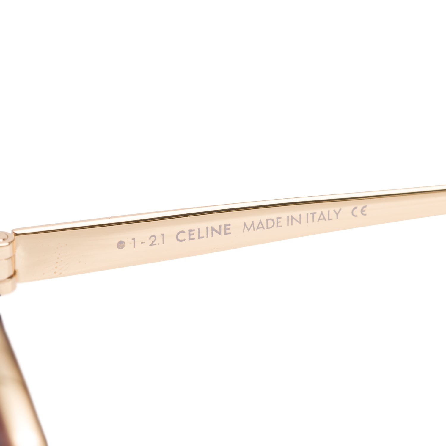 Celine CL40203U Havana Acetate Cat Eye Sunglasses w/ Box & Case