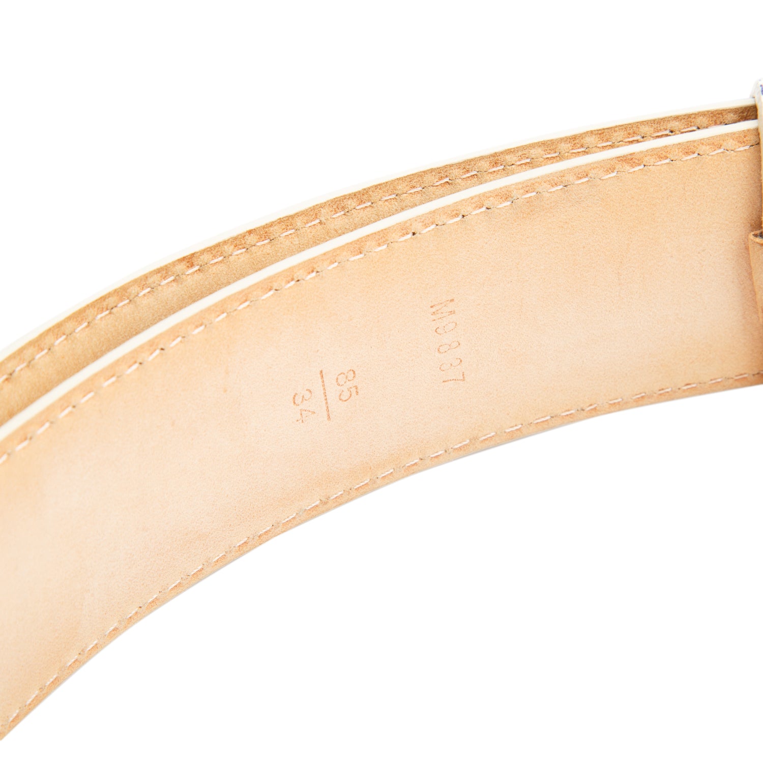 Louis Vuitton Damier Azur Voyage Belt 85 34