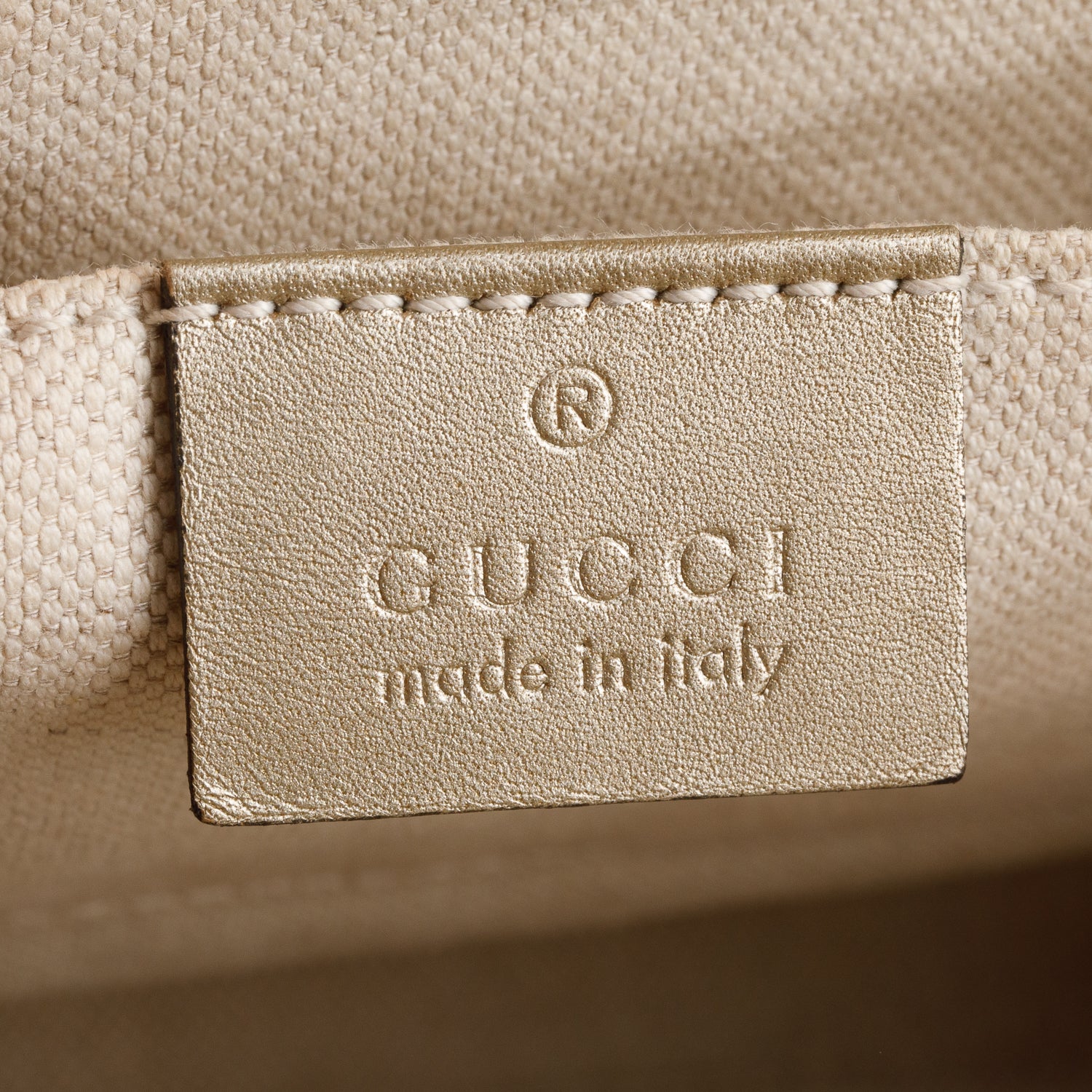 Gucci Metallic Brown Signature Leather Medium Emily Chain Shoulder Bag