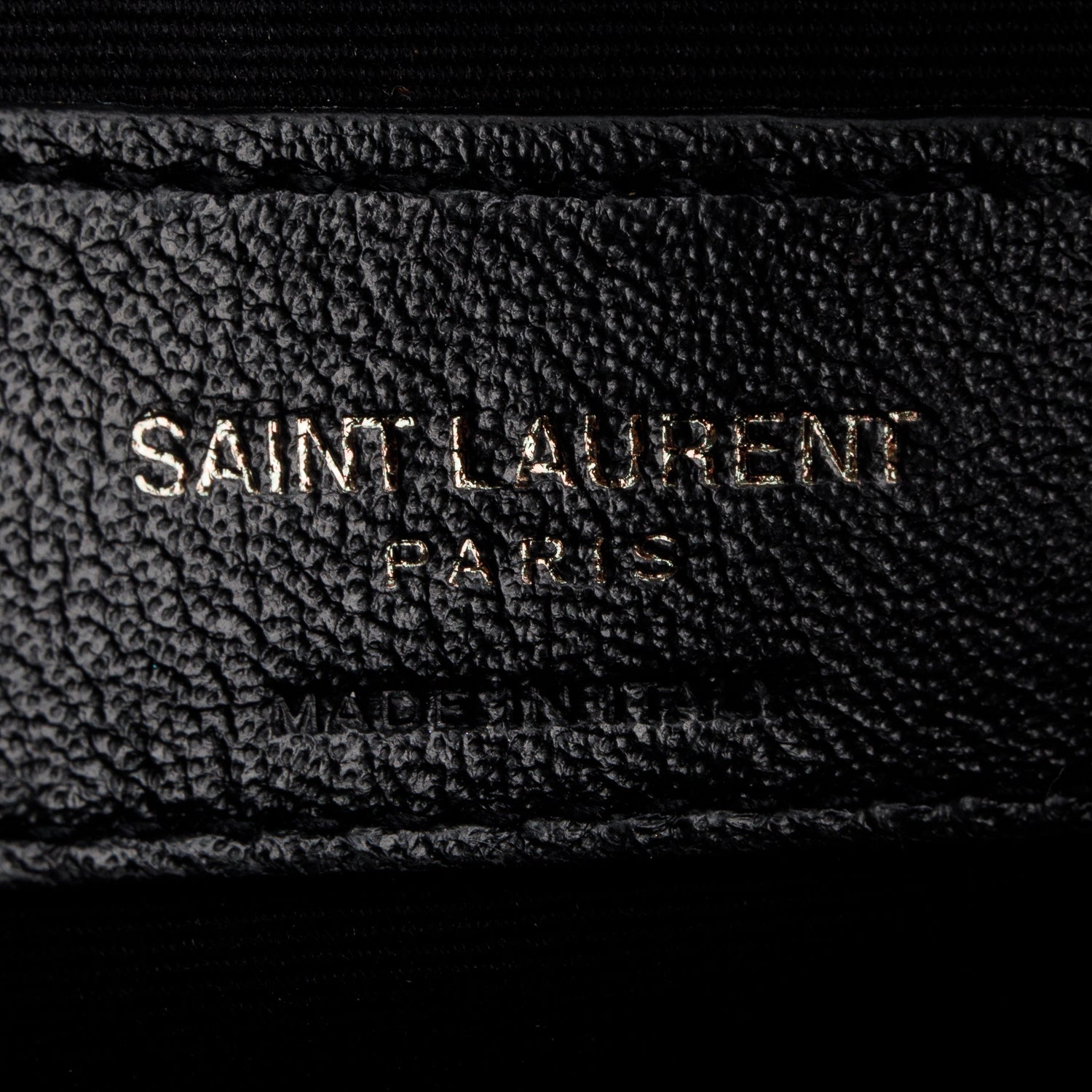 Saint Laurent So Black Calfskin Matelasse Monogram Lou Camera Bag