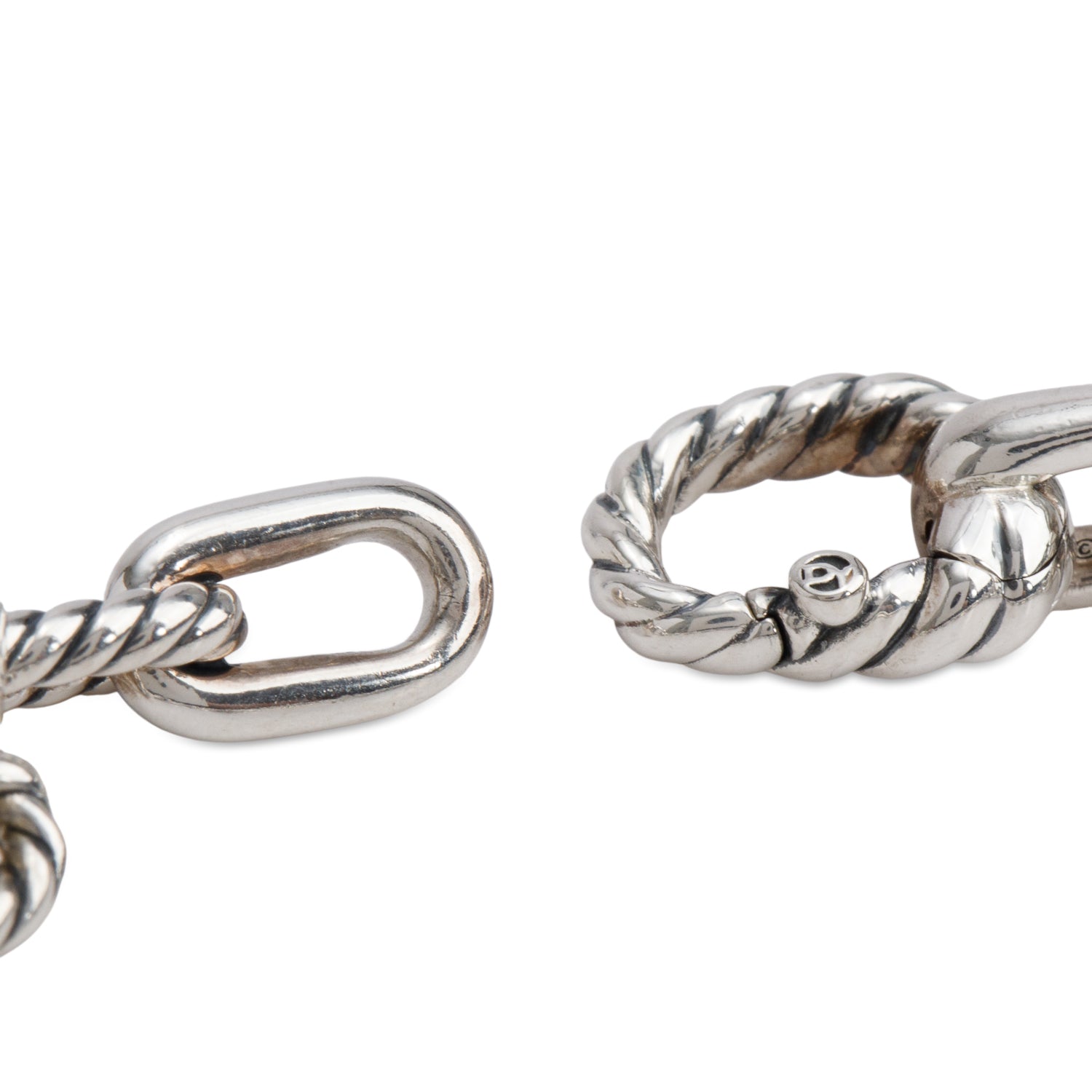 David Yurman Sterling Silver 6 MM Madison Chain Bracelet