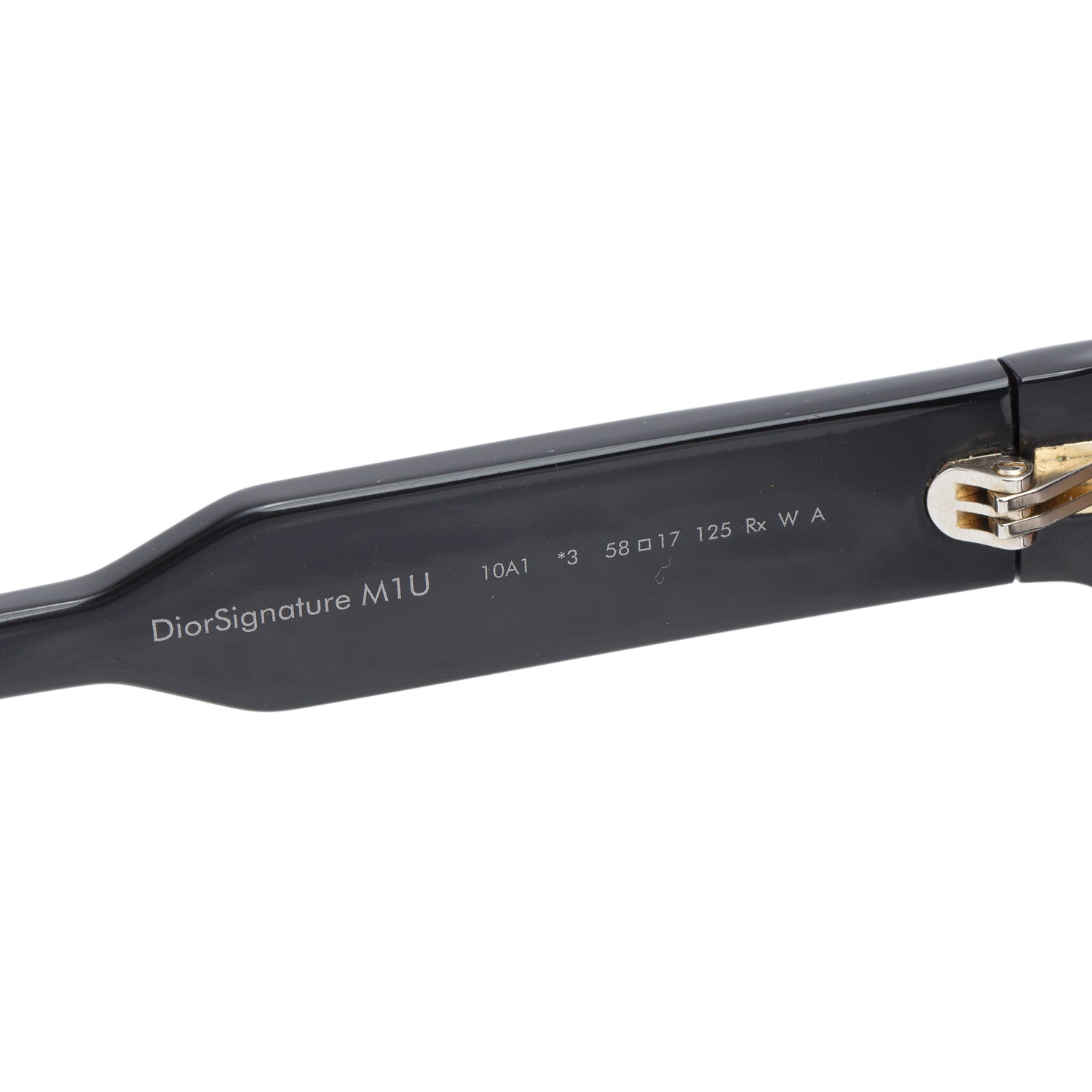 Christian Dior Black Acetate DiorSignature Mask Sunglasses