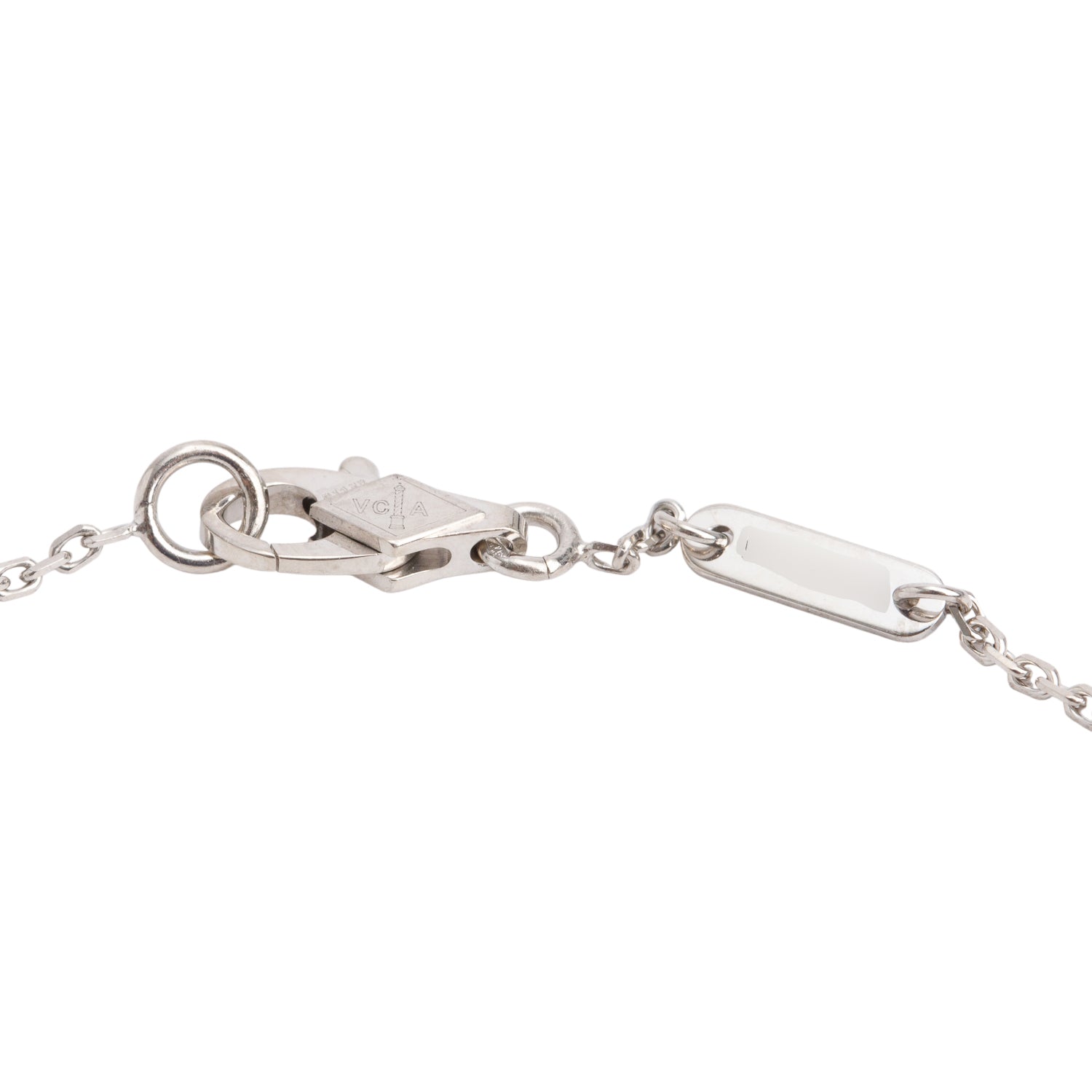 Van Cleef & Arpels 2026 18k White Gold Frivole Diamond Bracelet, Mini Model w/ Box, Receipt & Certificate