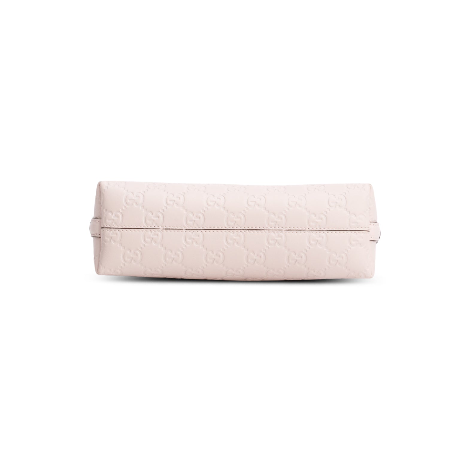 Gucci Pink GG Calfskin Embossed Small Shoulder Bag w/ Box & Straps