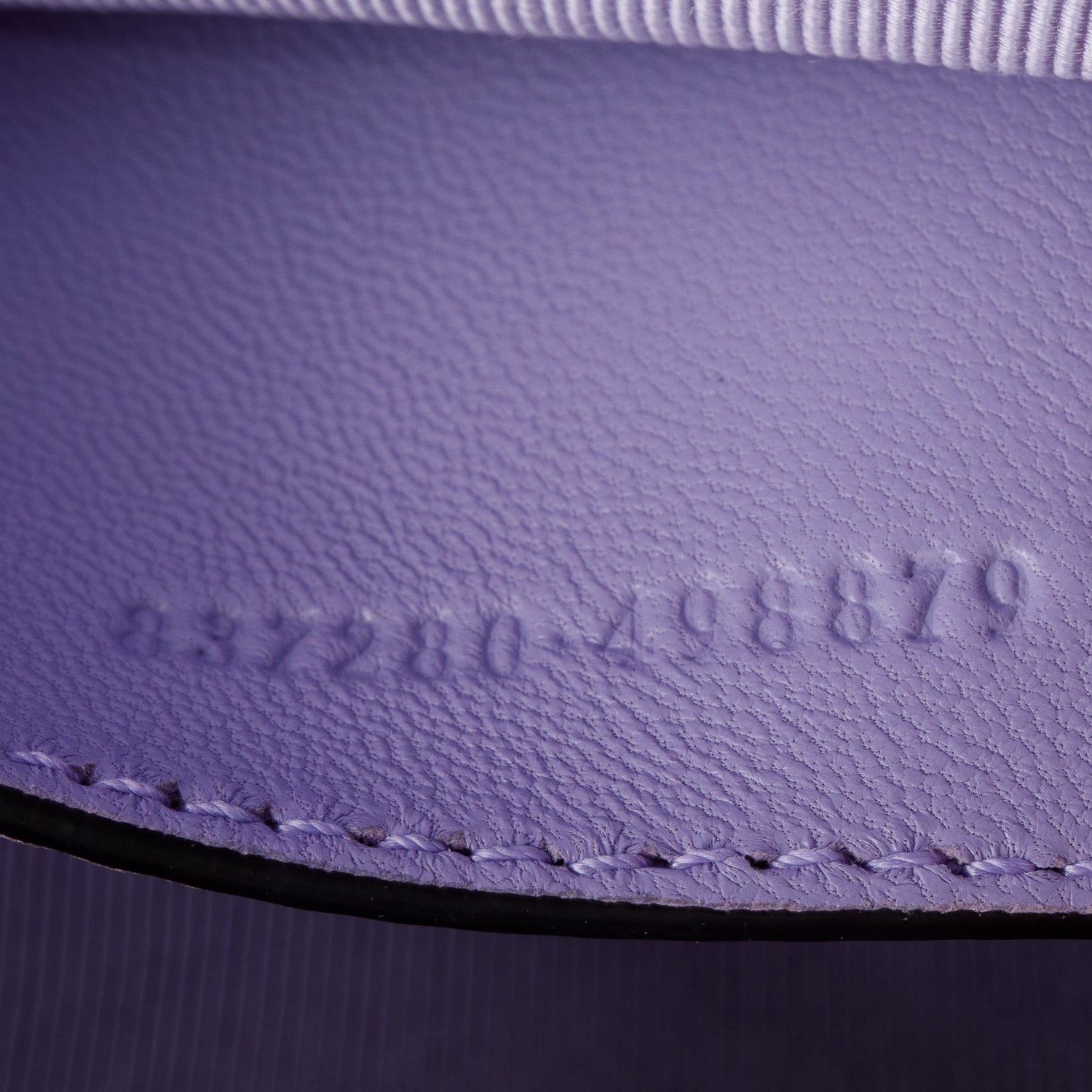Gucci Purple Leather GG Marmont Small Shoulder Bag