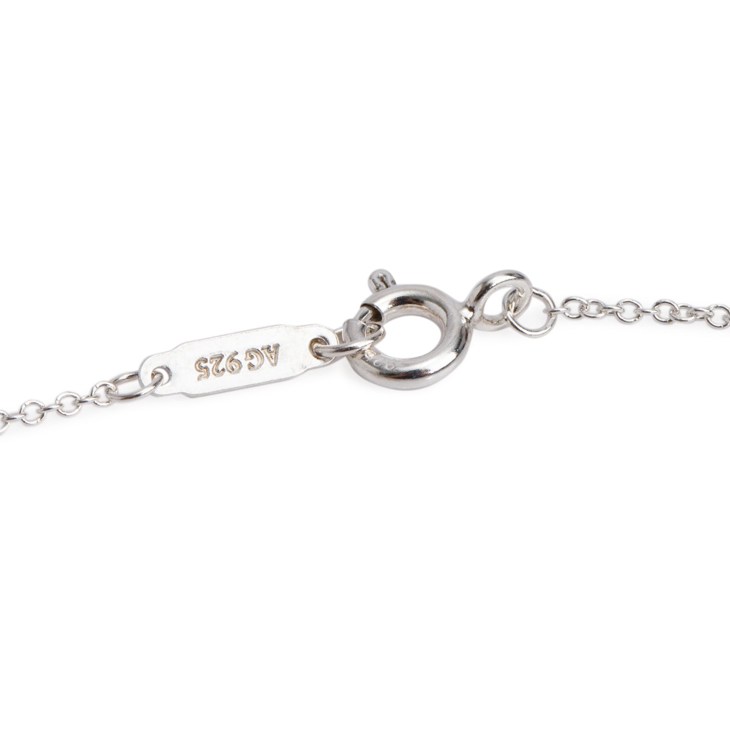 Tiffany & Co. Sterling Silver Twist Knot Pendant Necklace