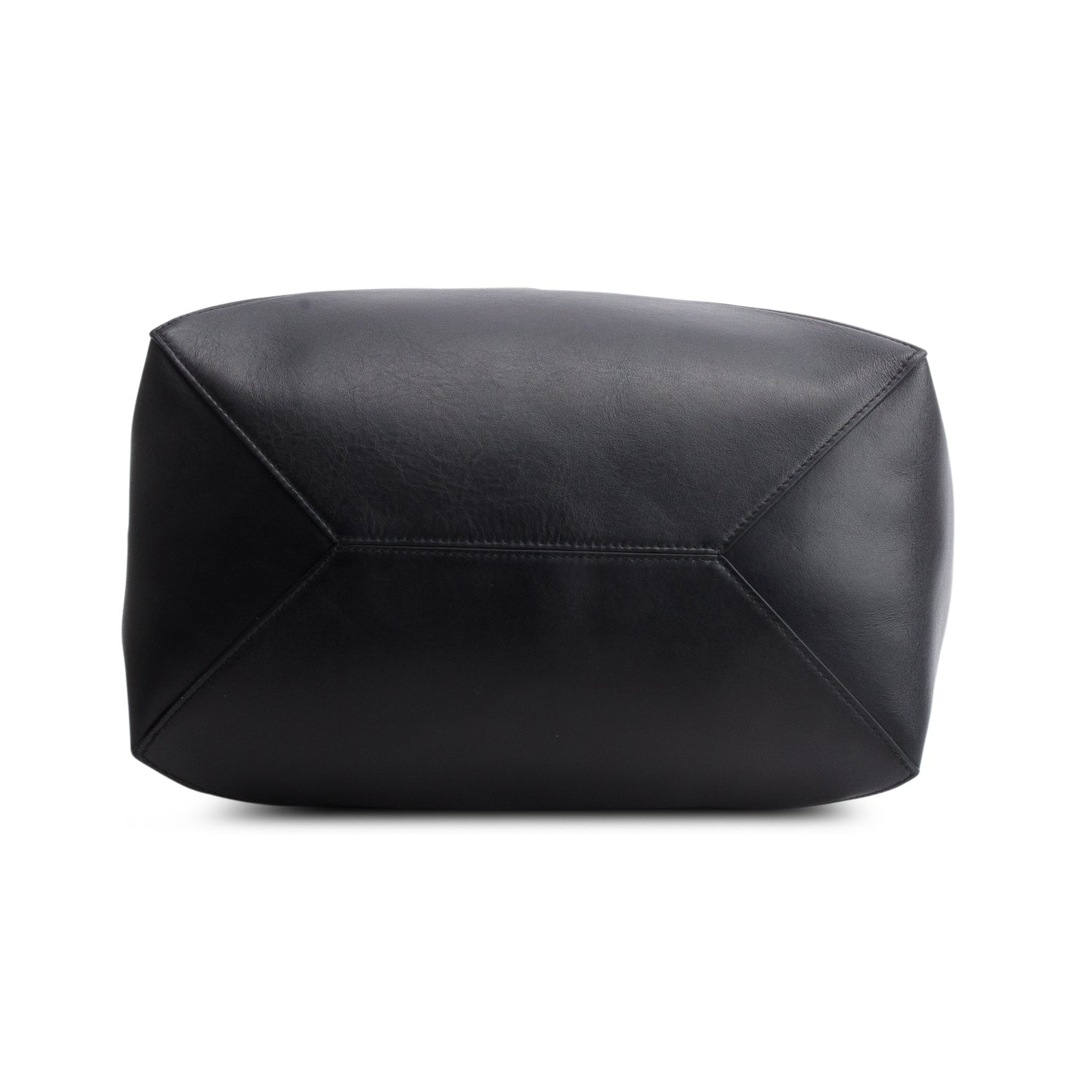 Loewe Black Shiny Calfskin XL Puzzle Fold Tote