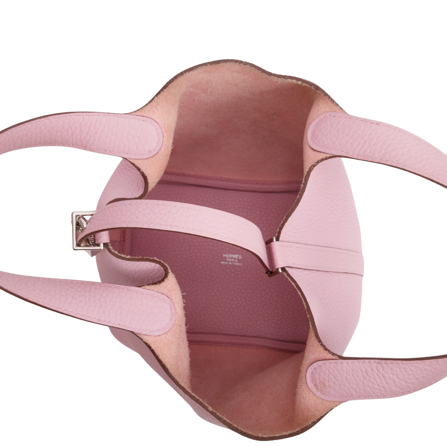 Hermes 2021 Mauve Sylvestre Taurillon Clemence Picotin Lock 18 w/ Box