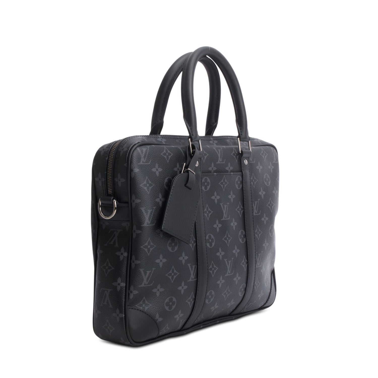 Louis Vuitton Monogram Eclipse Porte-Documents Voyage PM w/ Strap