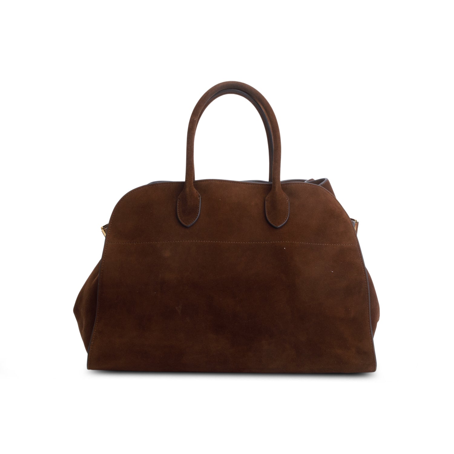 The Row Brown Suede Soft Margaux 15