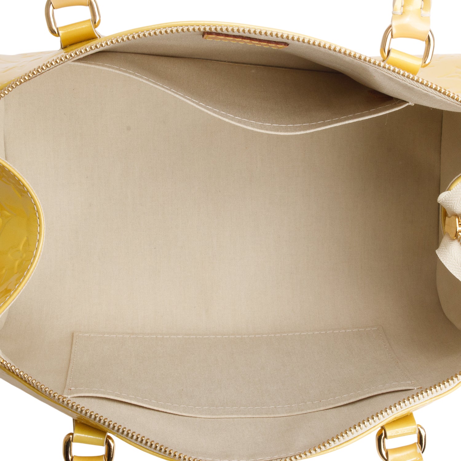 Louis Vuitton Yellow Monogram Vernis Sherwood PM