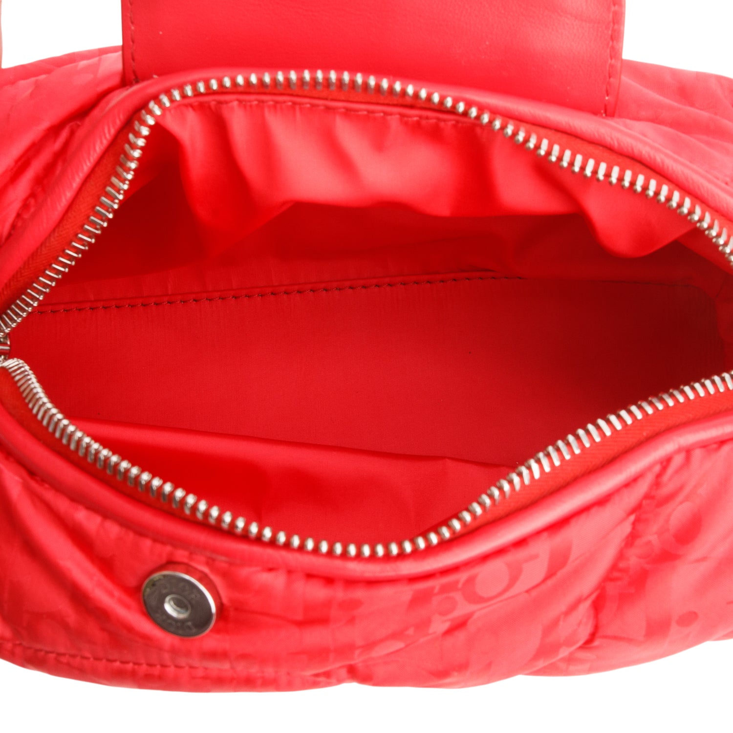 Christian Dior x ERL 2022 Red Nylon Oblique Mirage Lingot Crossbody Bag w/ Box