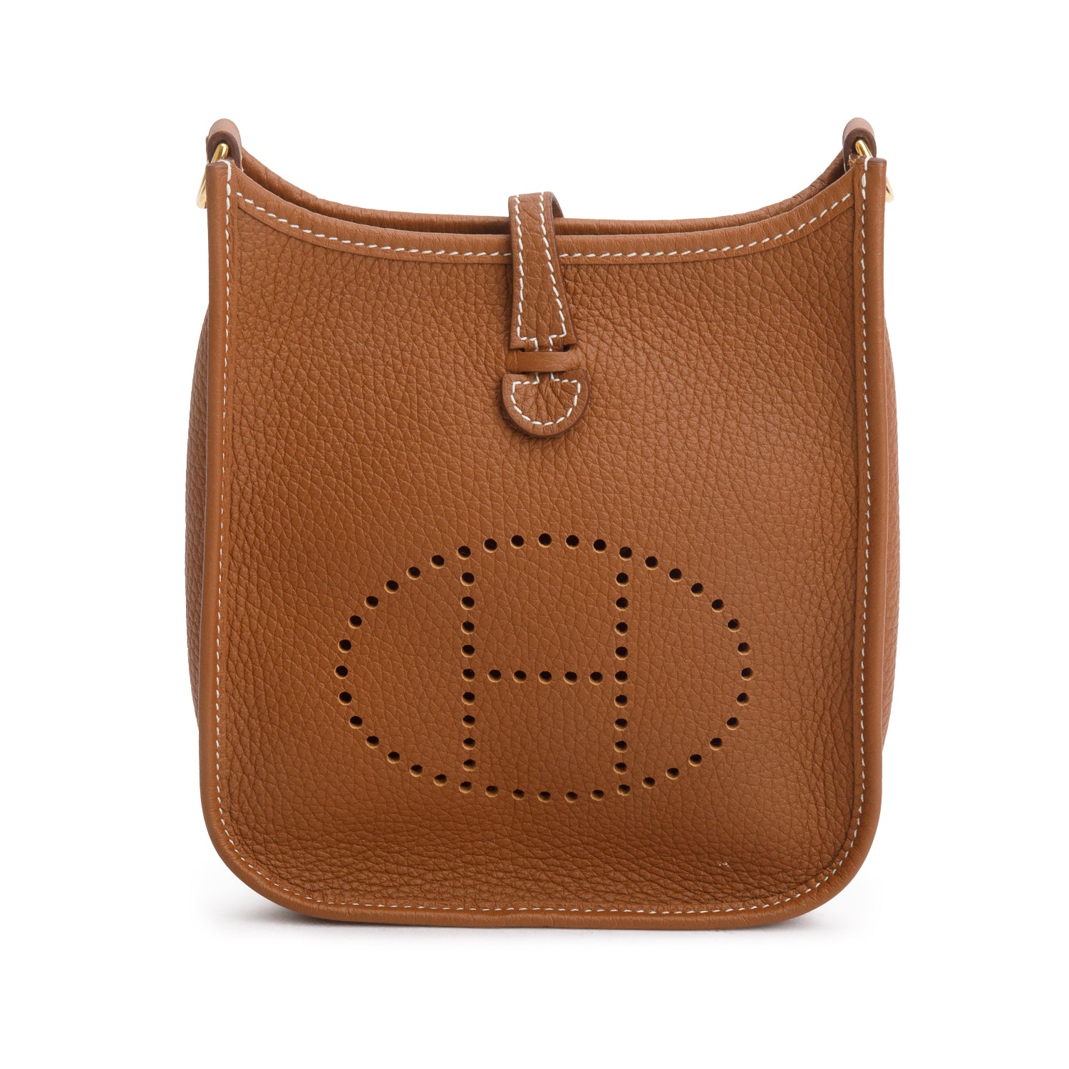 Hermes Gold Taurilon Clemence Amazone Evelyne TPM 16