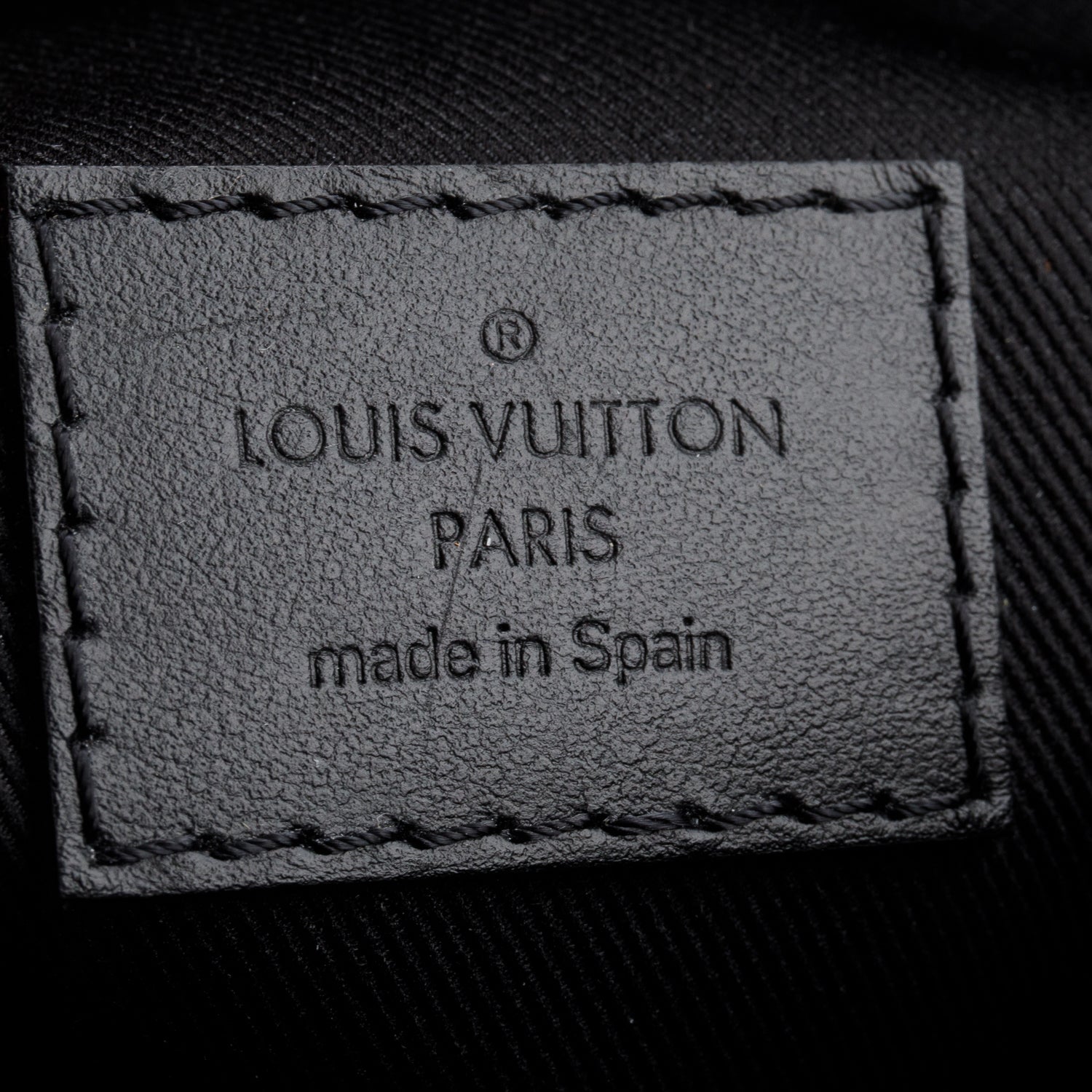 Louis Vuitton Black Monogram Eclipse Discovery Bumbag PM