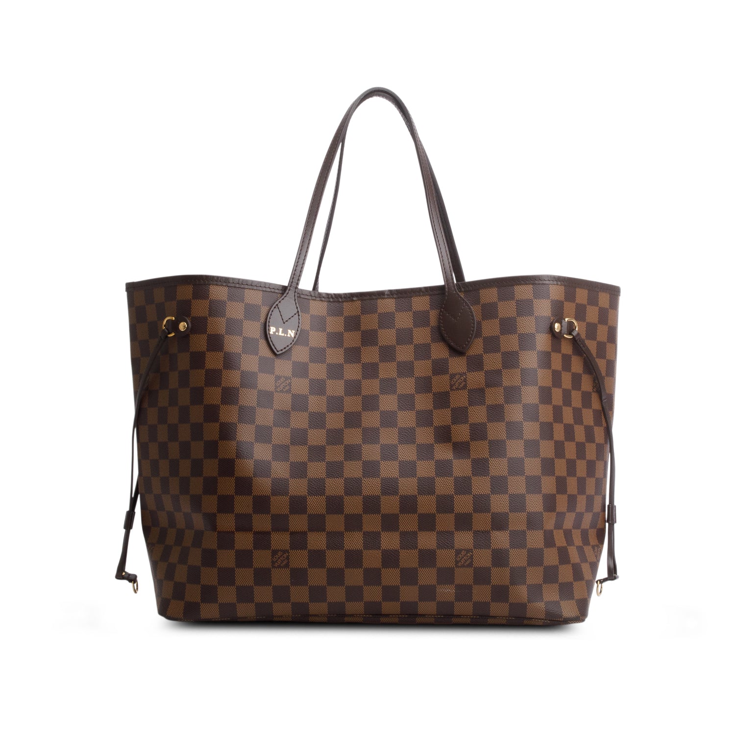 Louis Vuitton Damier Ebene Neverfull GM w/ Pouch