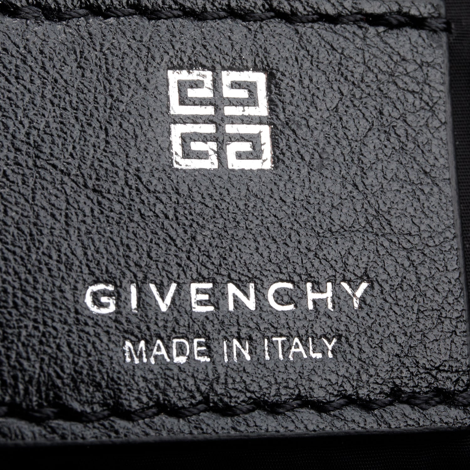 Givenchy 2024 Black Nylon Leather G-Trail Crossbody Bag