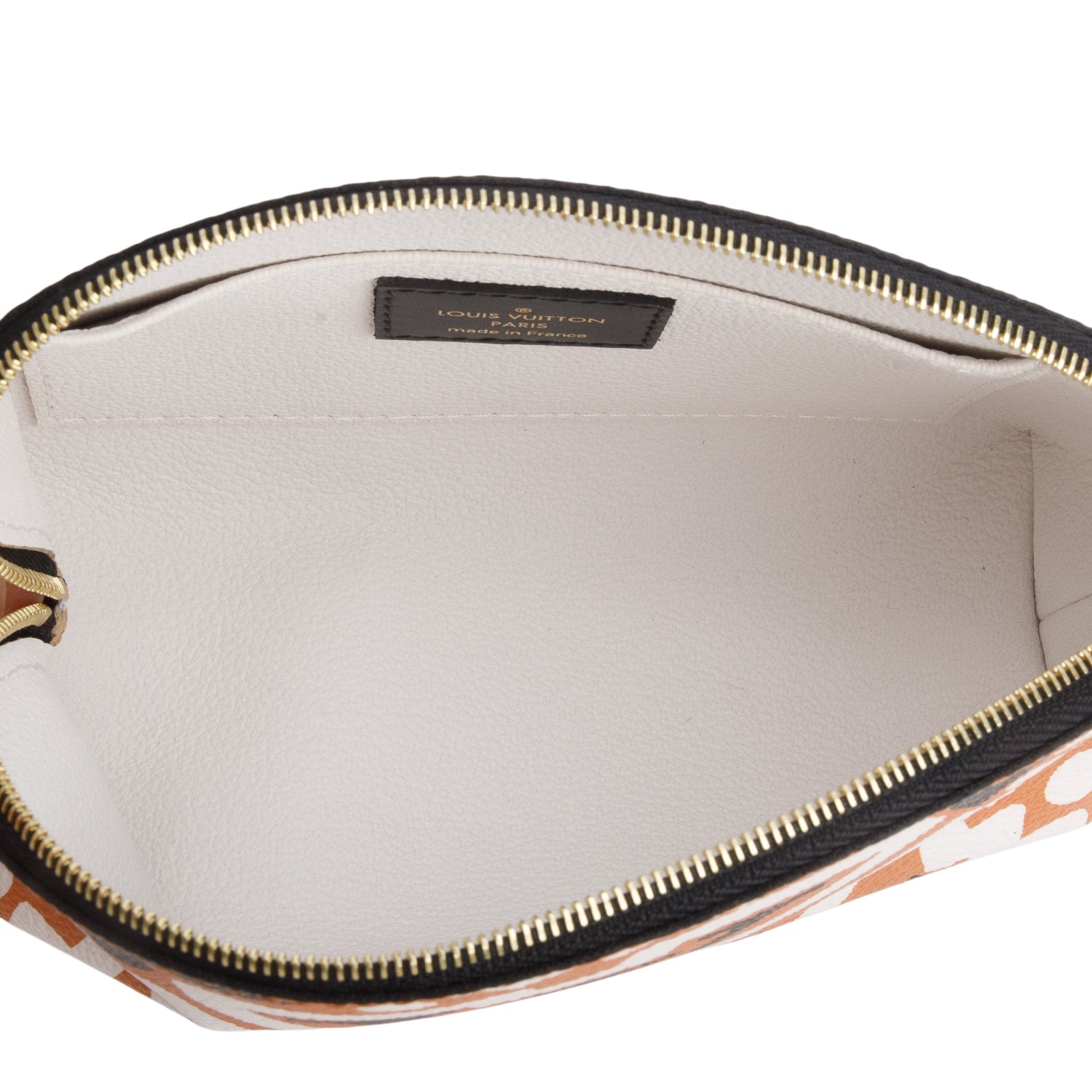 Louis Vuitton Orange Monogram Giant Crafty Cosmetic Pouch