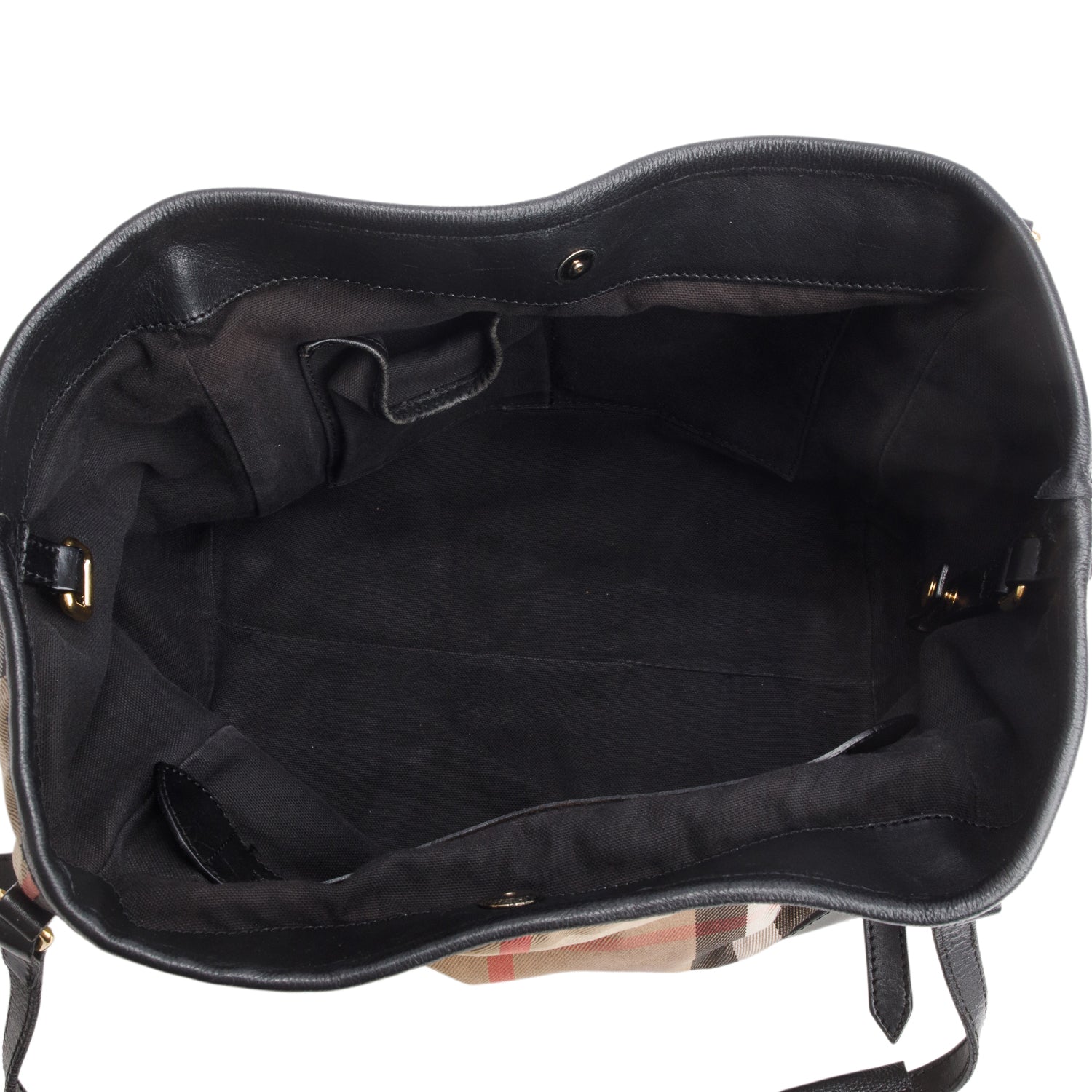 Burberry Black House Check Medium Canterbury Tote