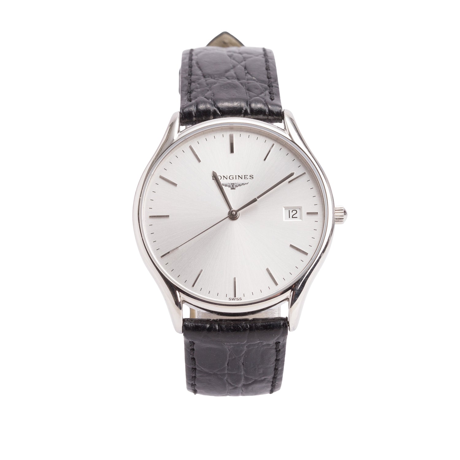 Longines 2020 Stainless Steel La Grande 36 MM Classique Quartz Watch Silver Dial w/ Box