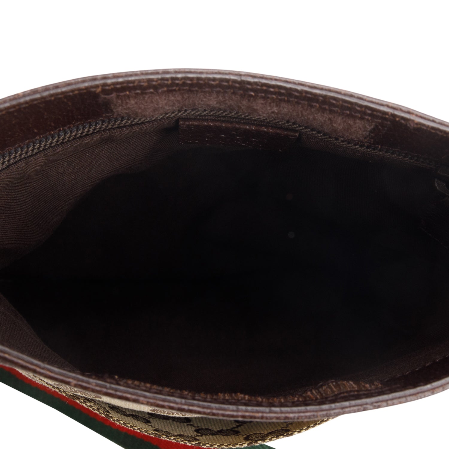 Gucci Monogram Messenger Crossbody Bag