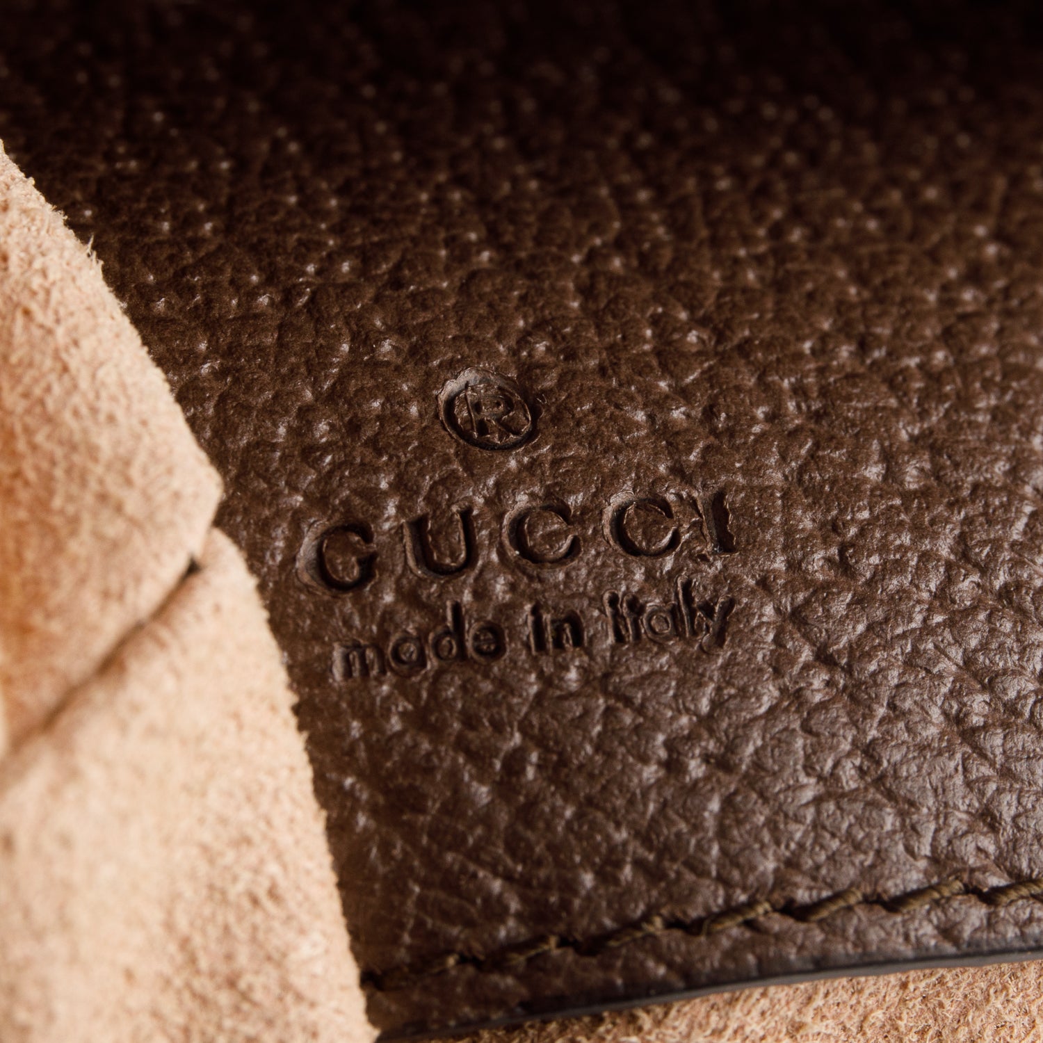 Gucci GG Supreme Monogram Web Ophidia Phone Crossbody Bag